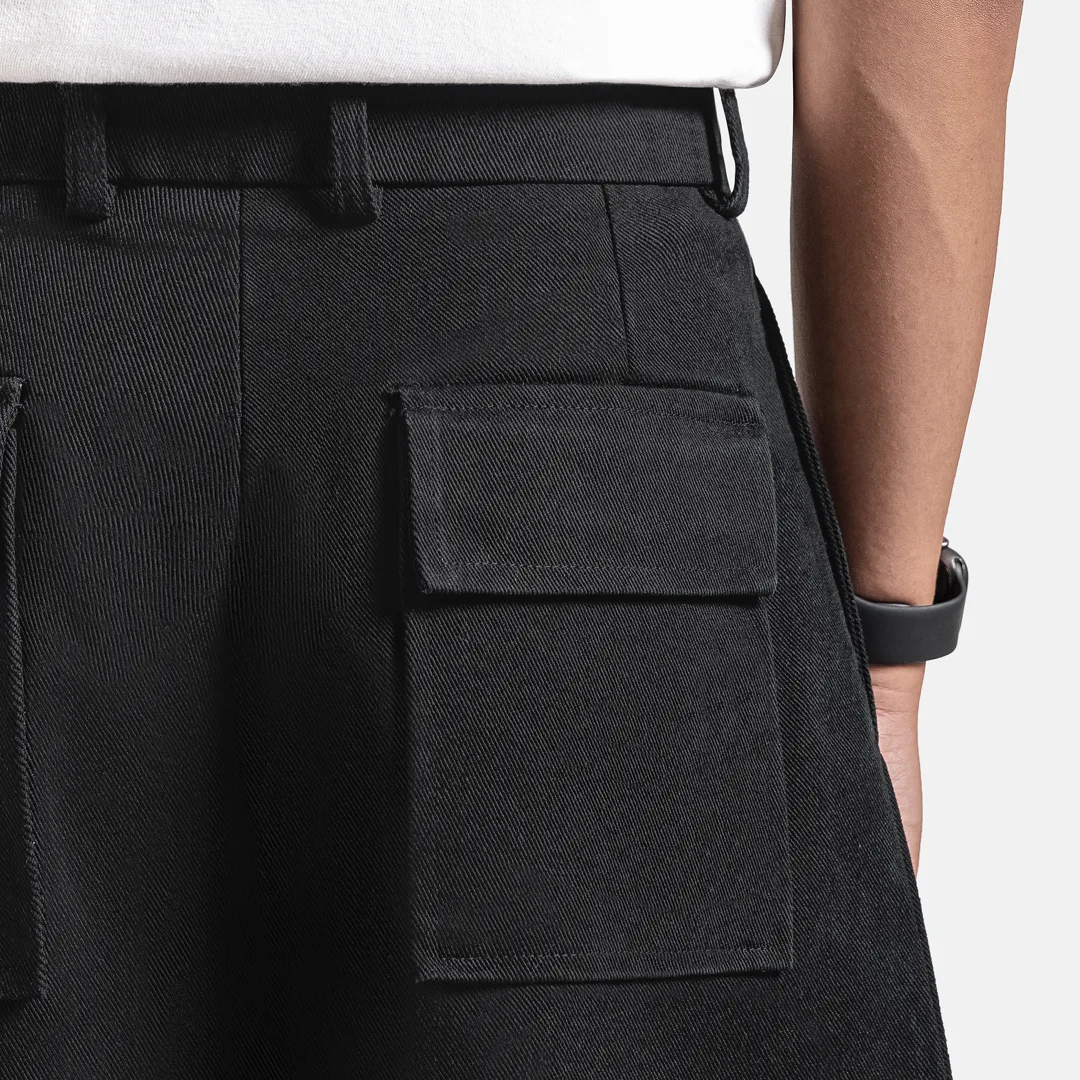 Dark Navy Barrel Jeans Pant