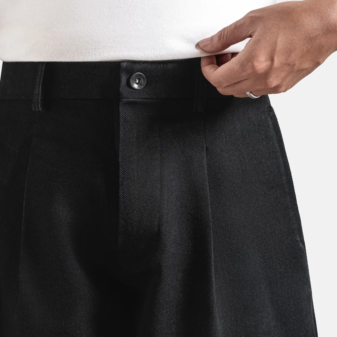 Dark Navy Barrel Jeans Pant