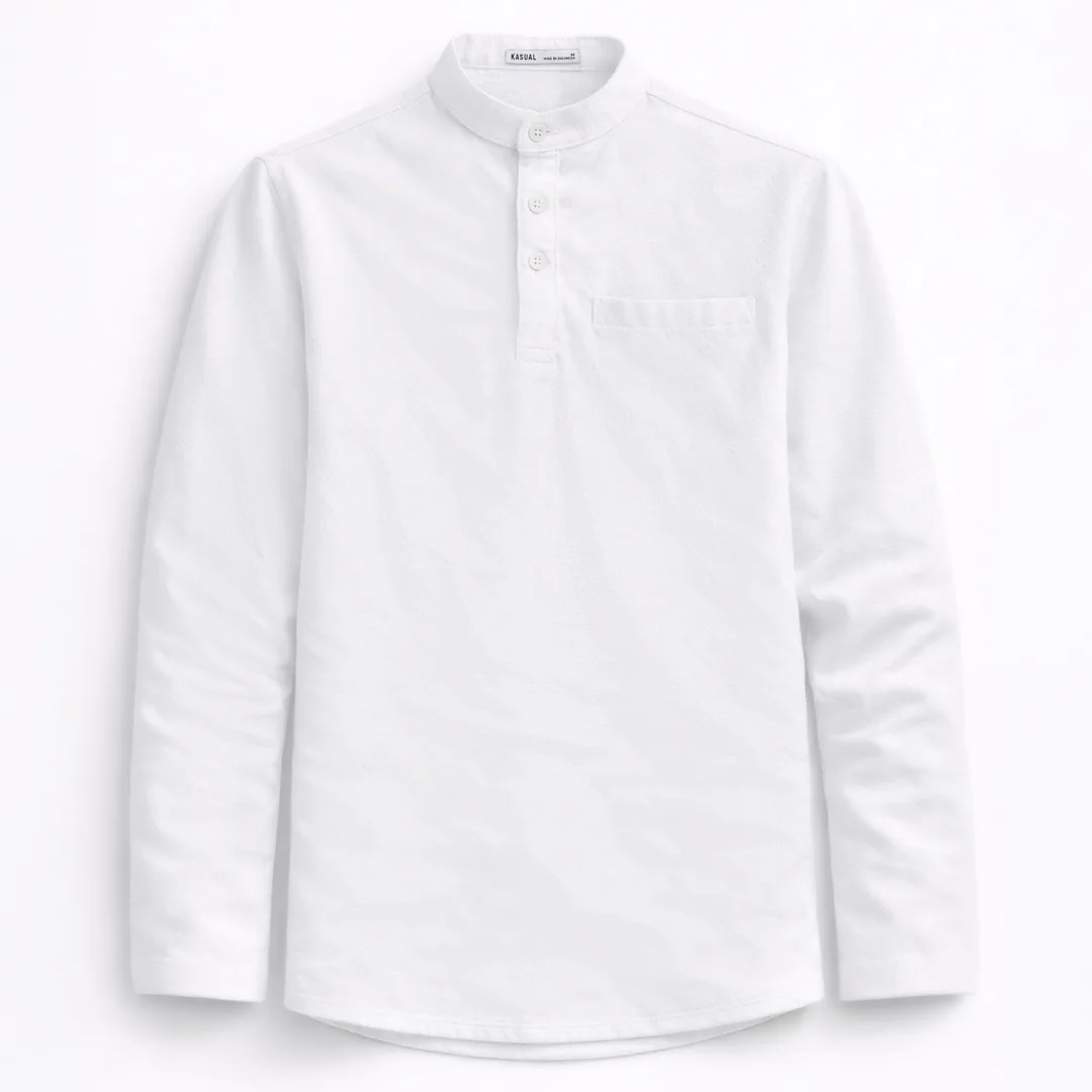 Koko White Cozy Shirt