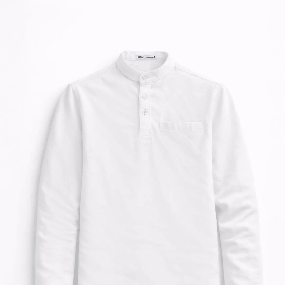 Koko White Cozy Shirt