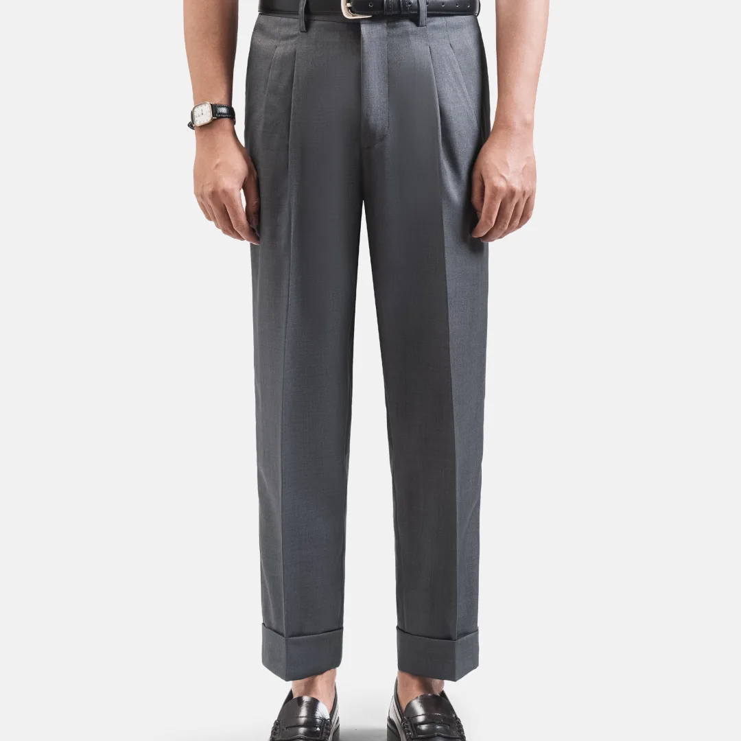 Formal Grey Ankle Cuff