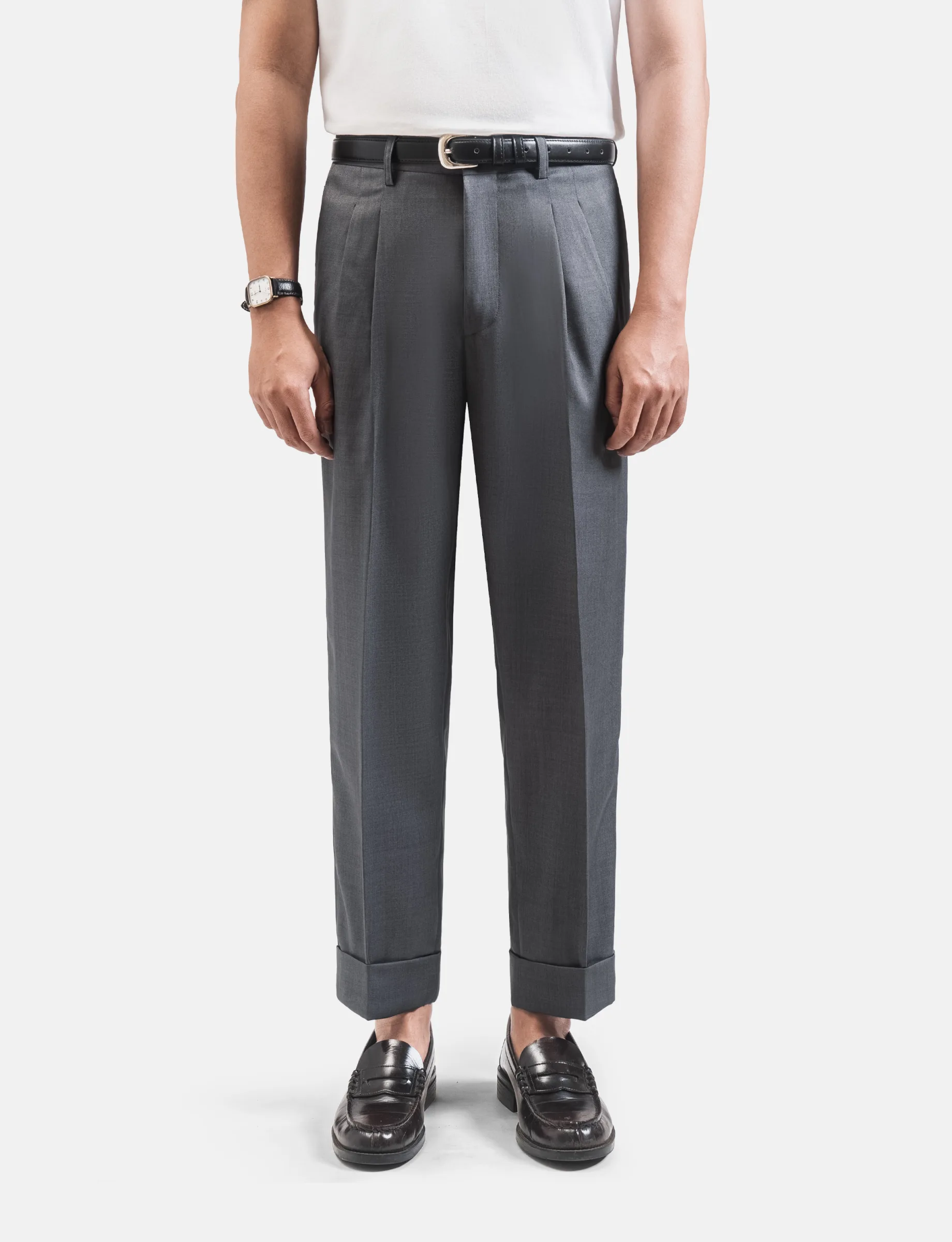 Formal Grey Ankle Cuff