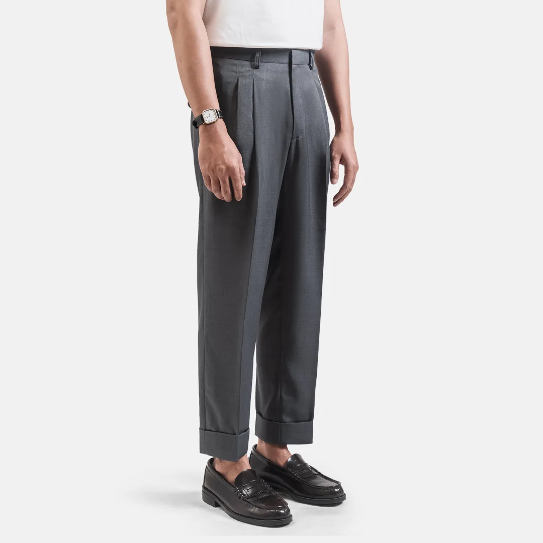 Formal Grey Ankle Cuff