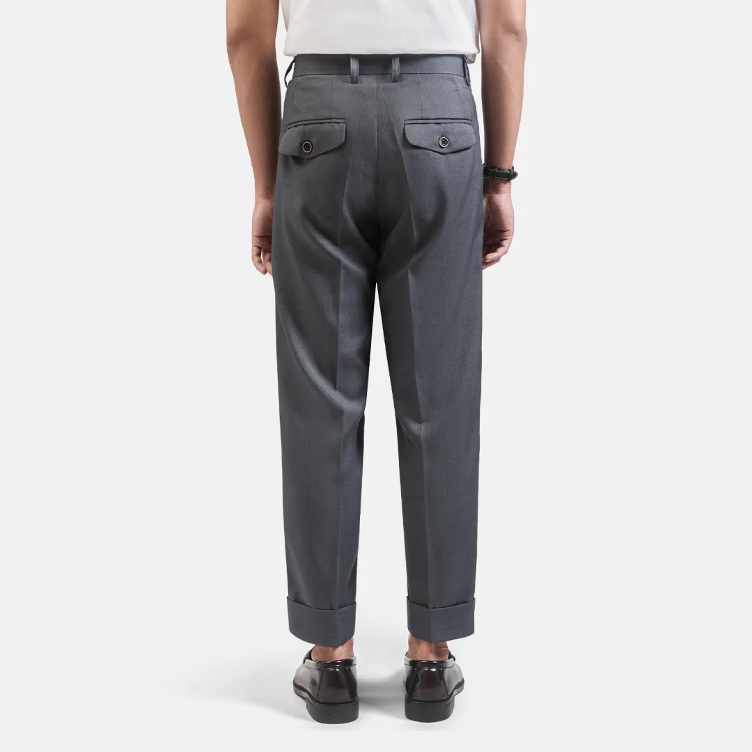 Formal Grey Ankle Cuff