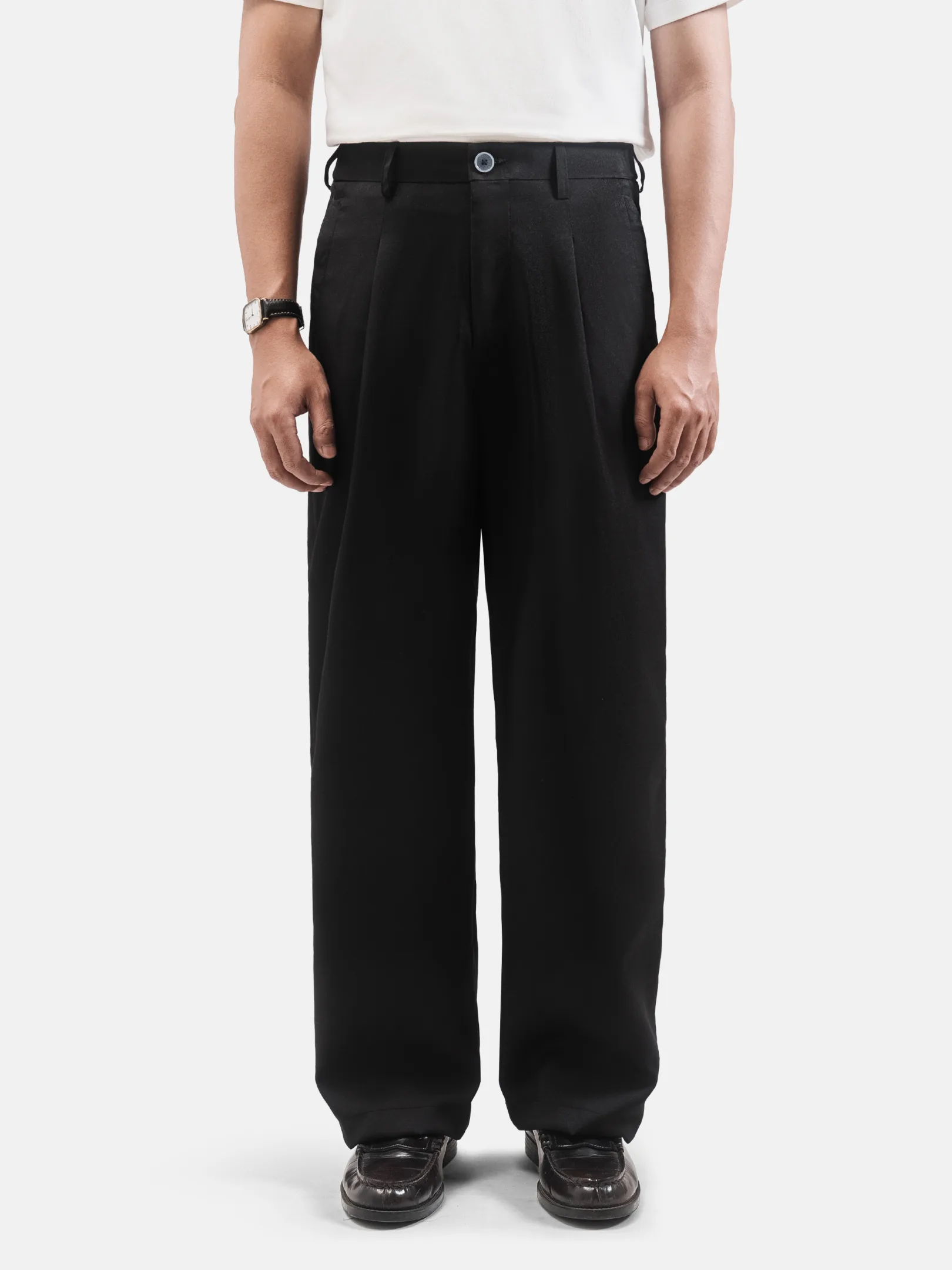 Black Regular Comfort Pant