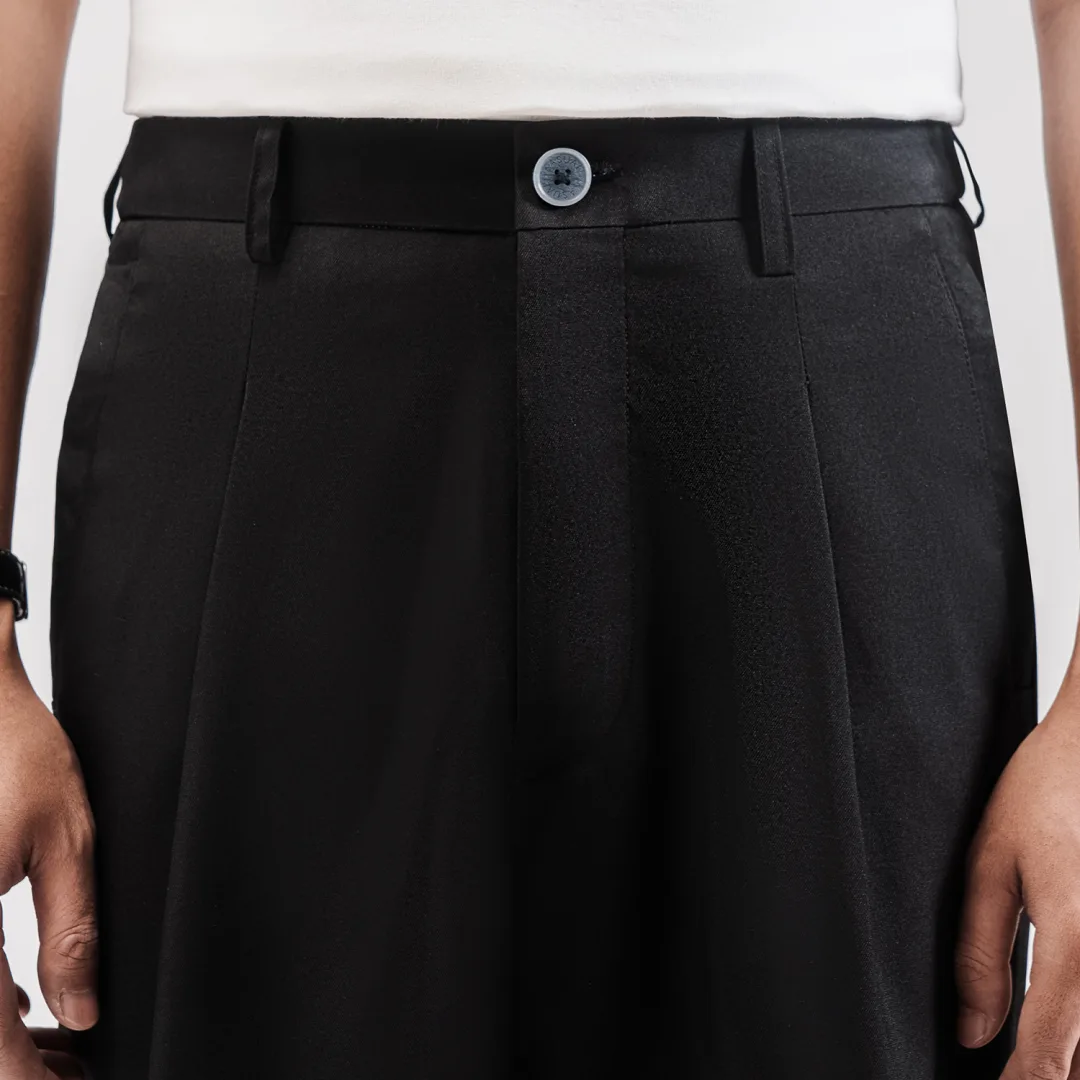 Black Regular Comfort Pant
