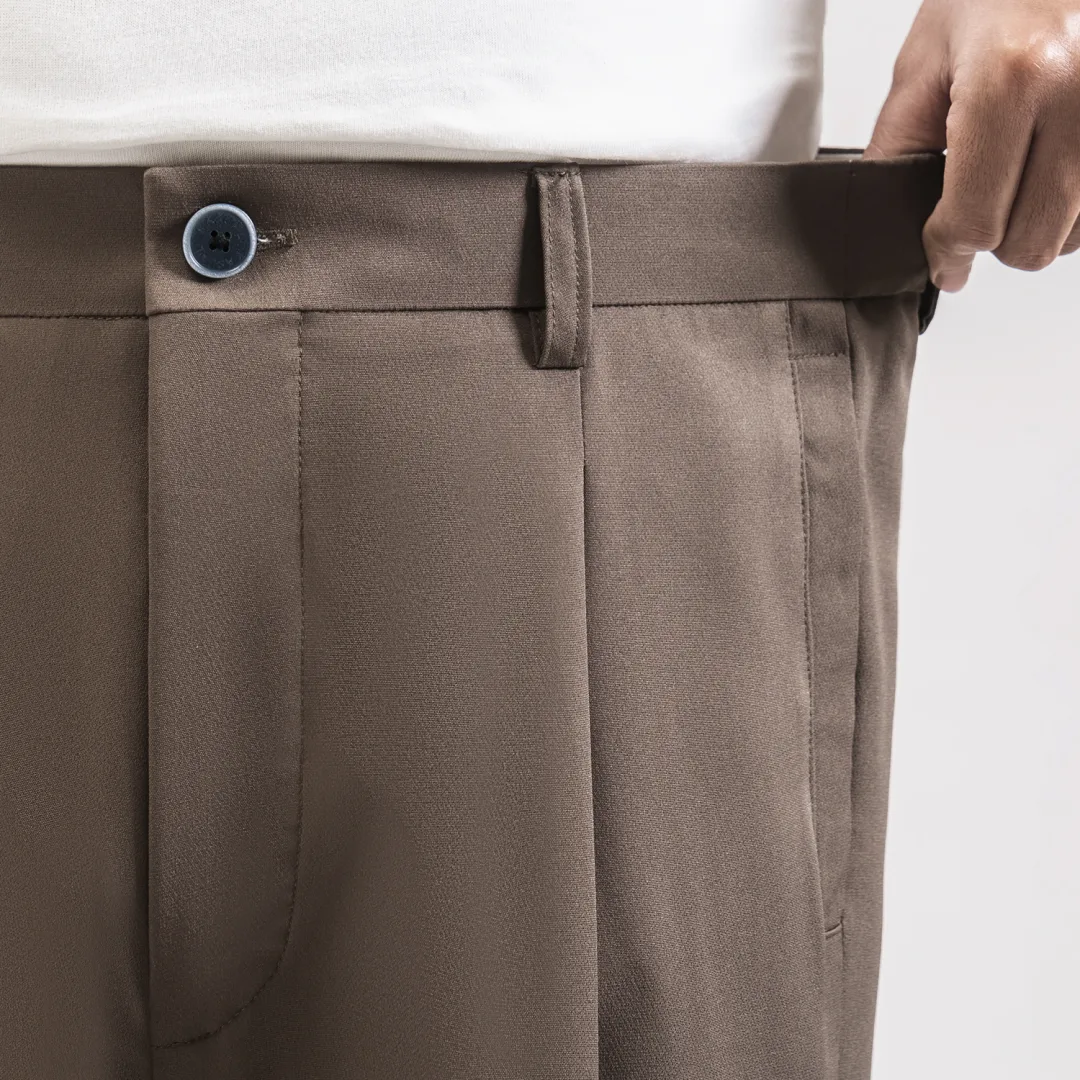Kasual Regular Comfort Sage Brown Pants