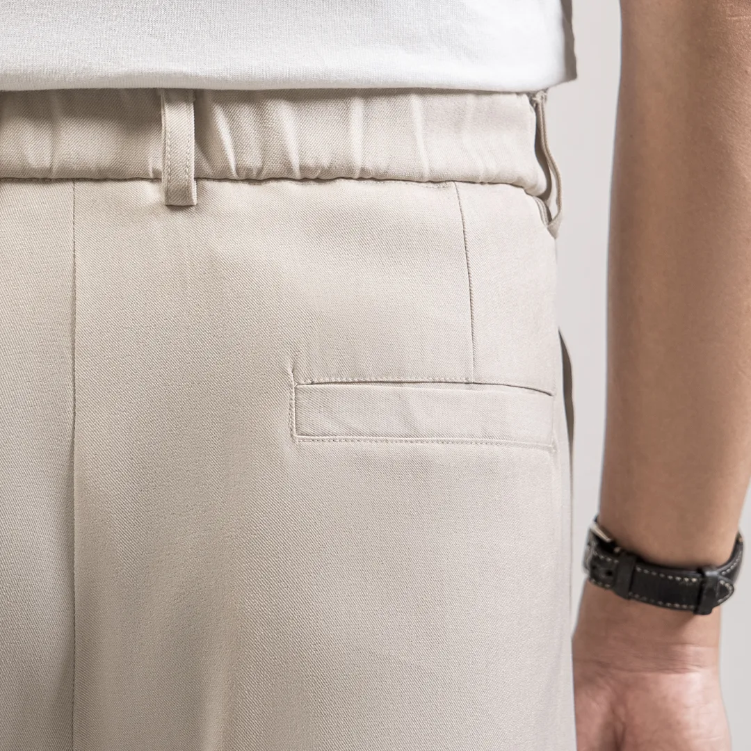 Cream Regular Comfort Pant