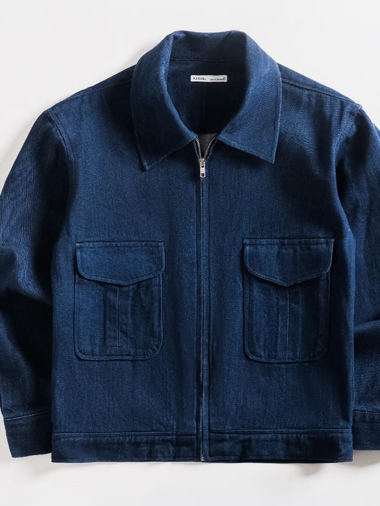 Navy Atelier Denim Jacket