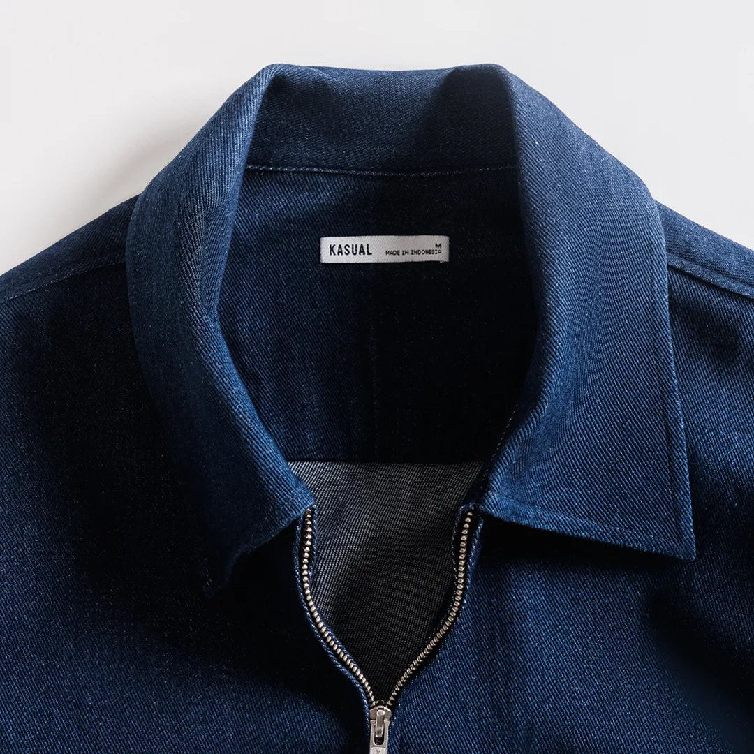 Navy Atelier Denim Jacket