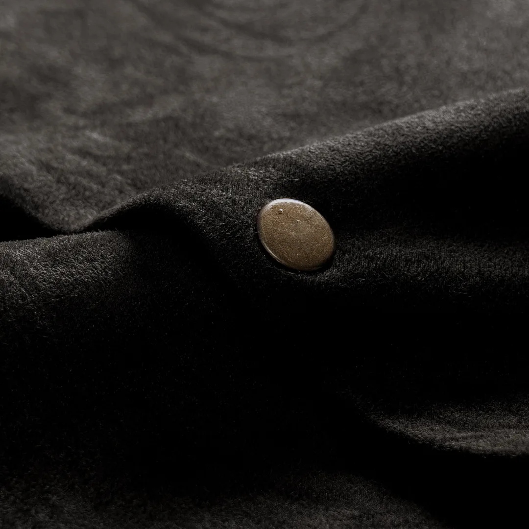 Black Marco Suede Jacket