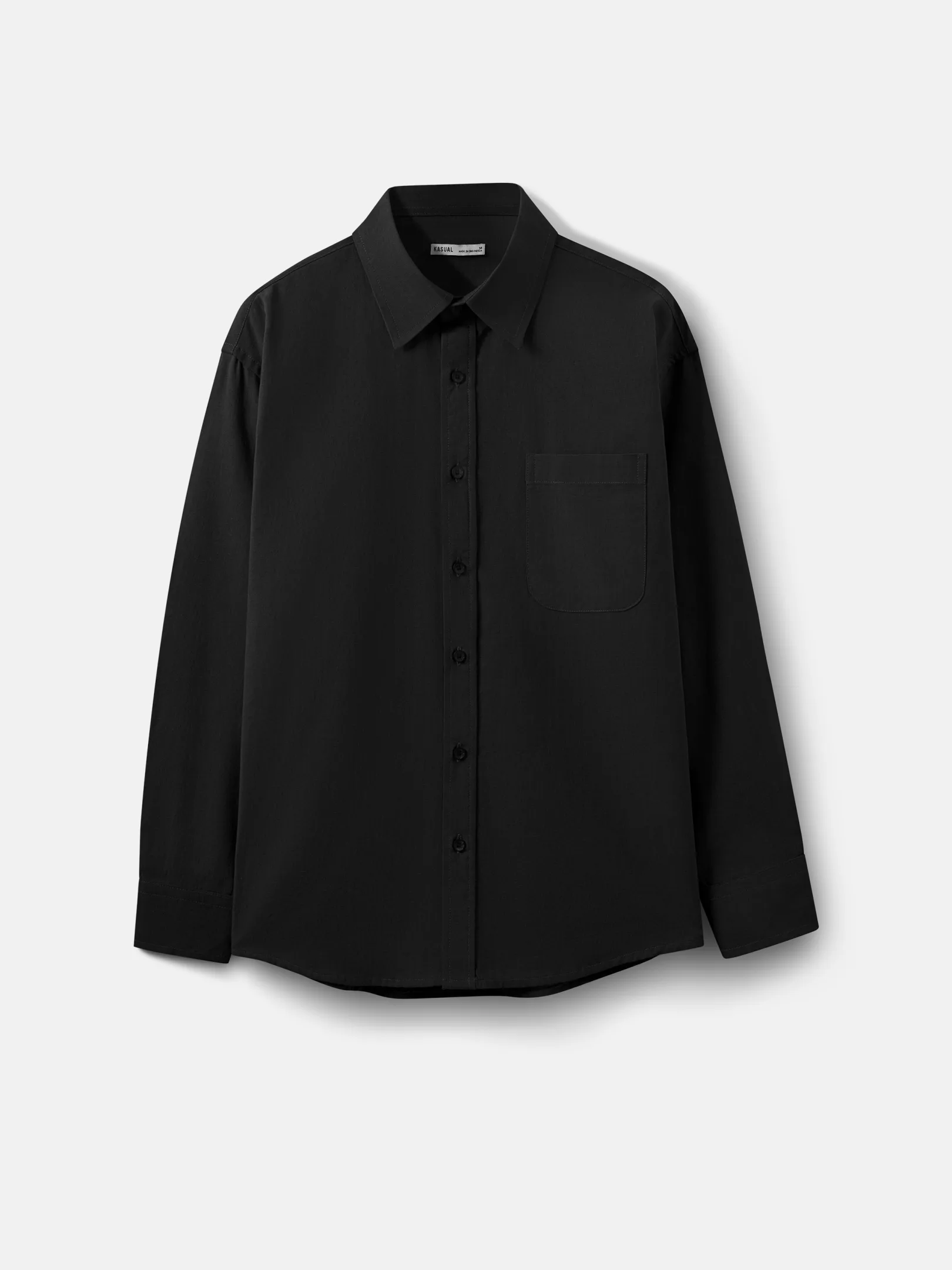 Ease Linen Shirt Black