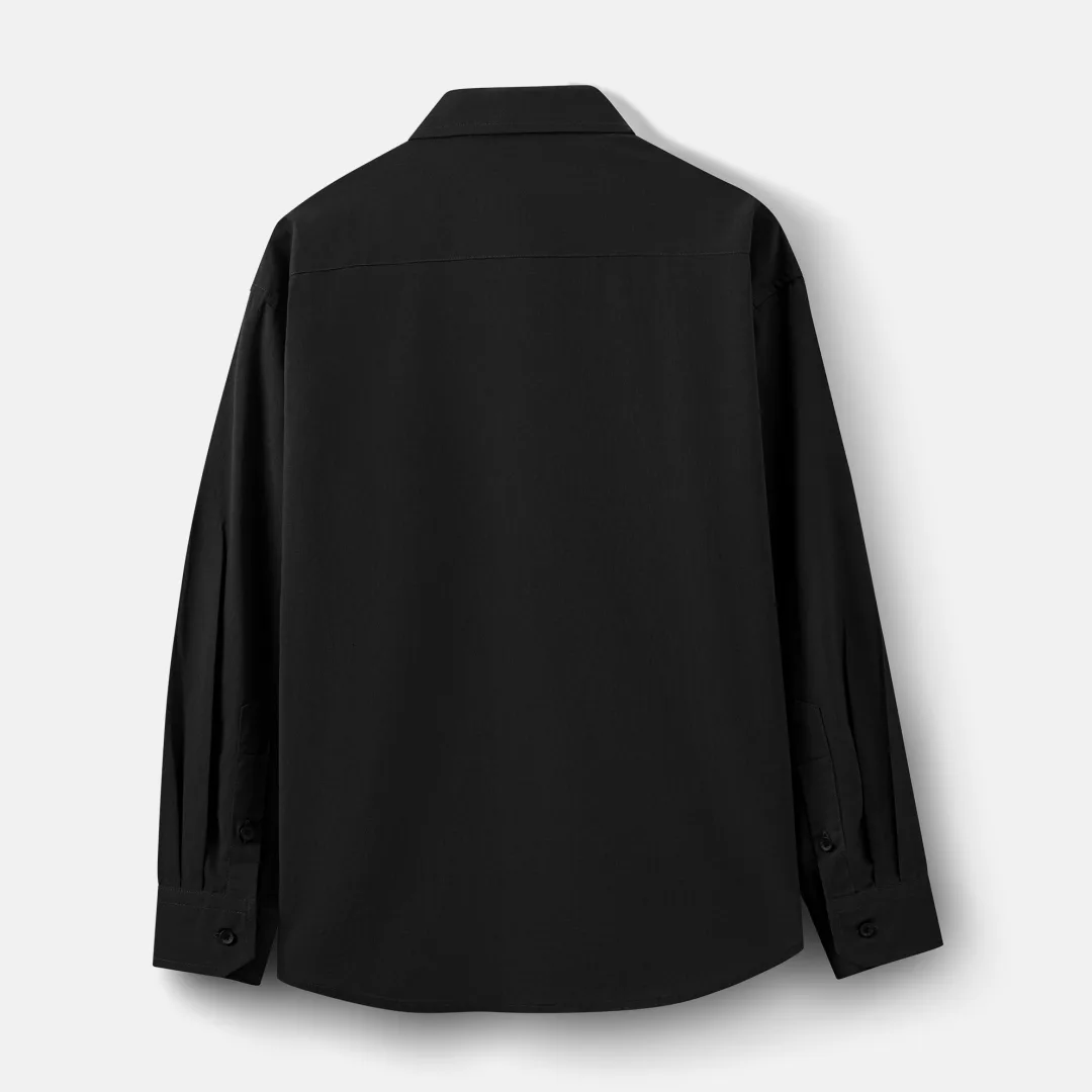 Ease Linen Shirt Black