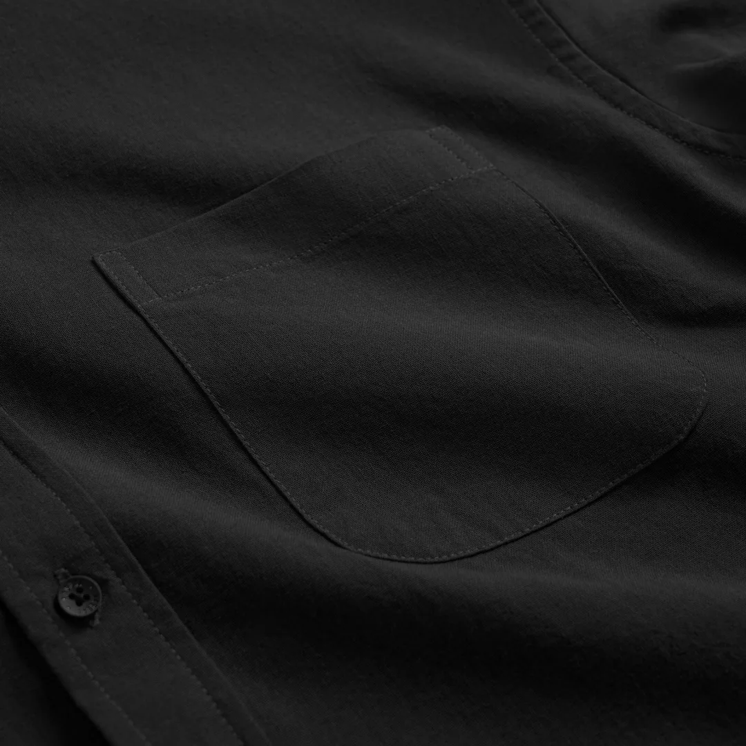 Ease Linen Shirt Black