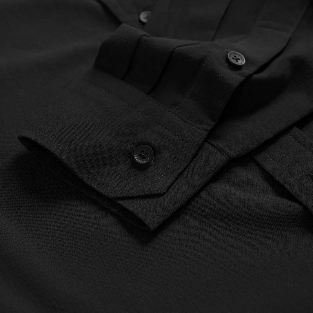 Ease Linen Shirt Black