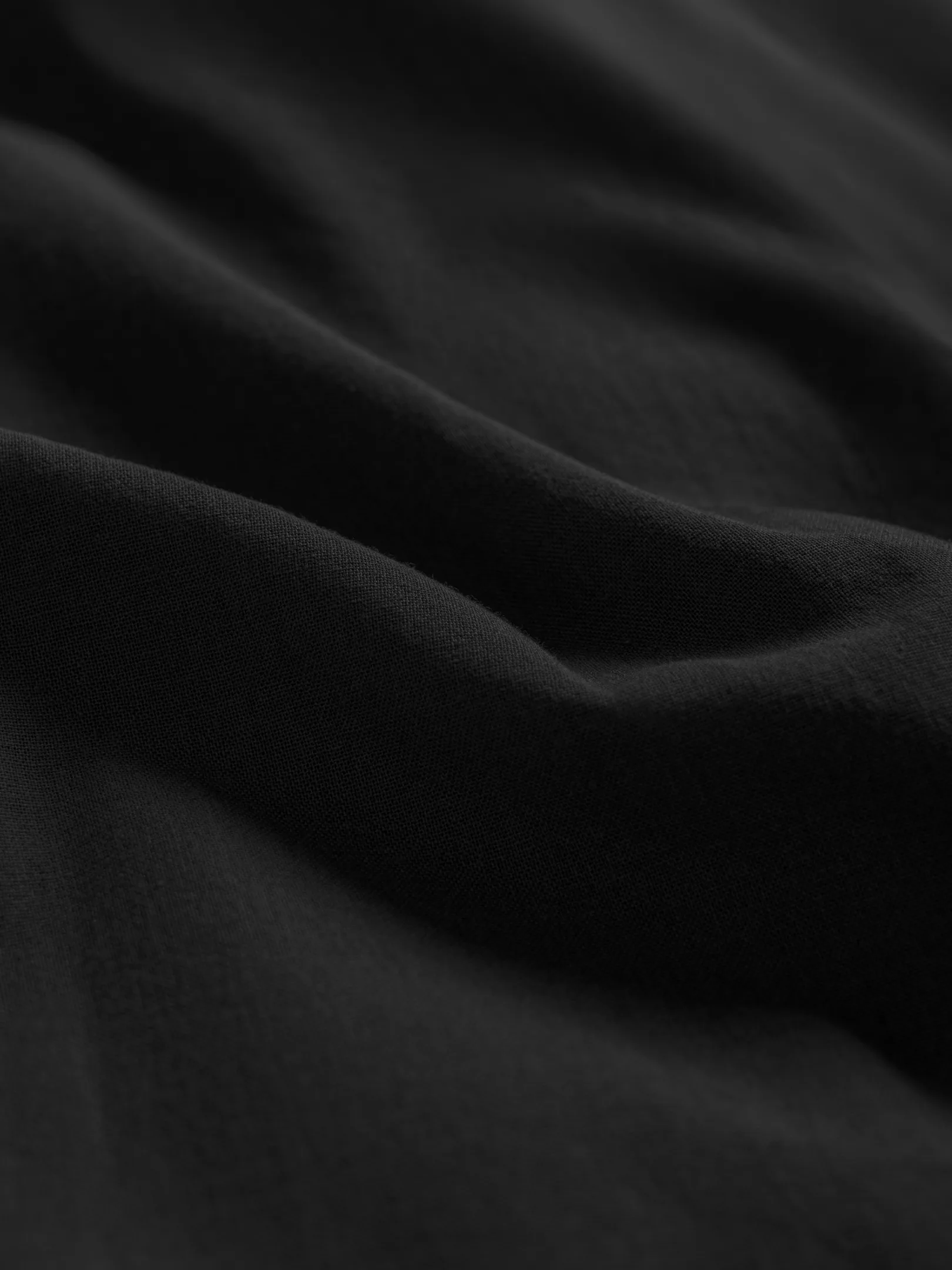Ease Linen Shirt Black