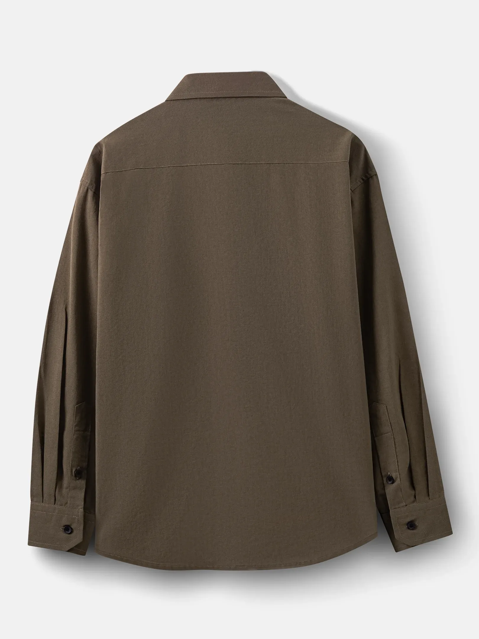 Ease Linen Shirt Brown
