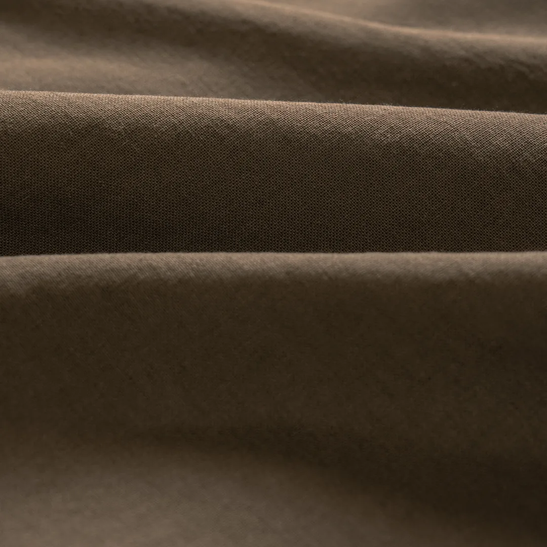 Ease Linen Shirt Brown