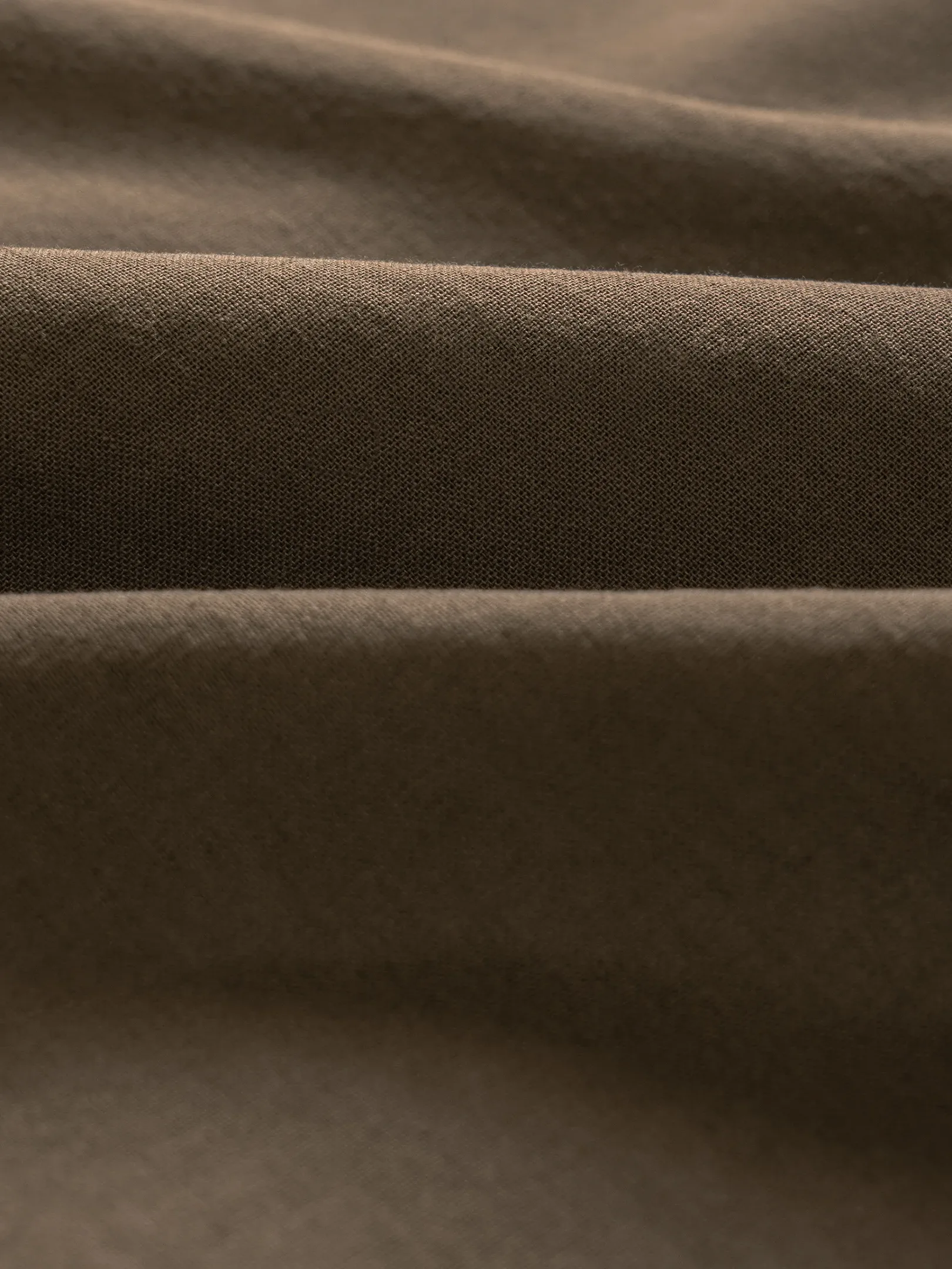 Ease Linen Shirt Brown
