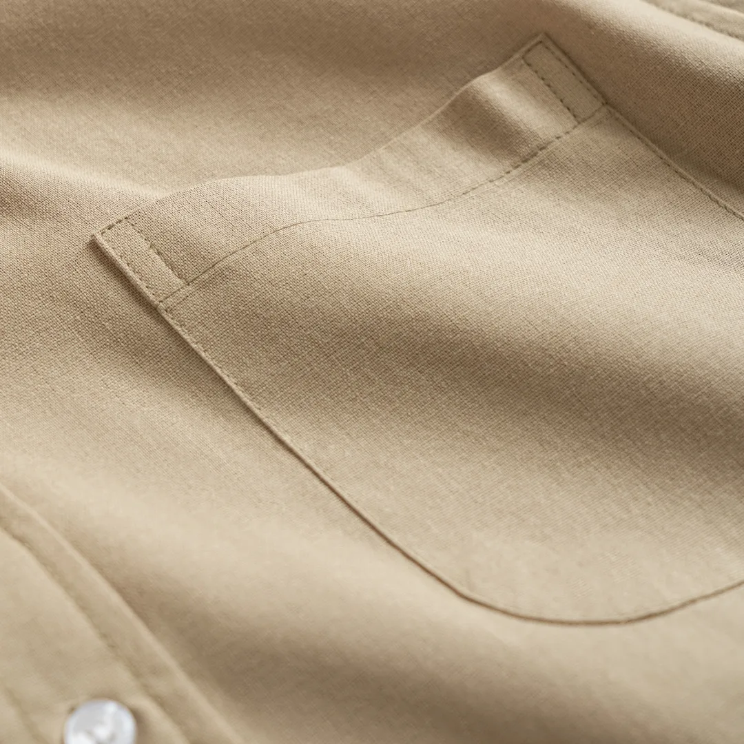 Ease Linen Shirt Mocca