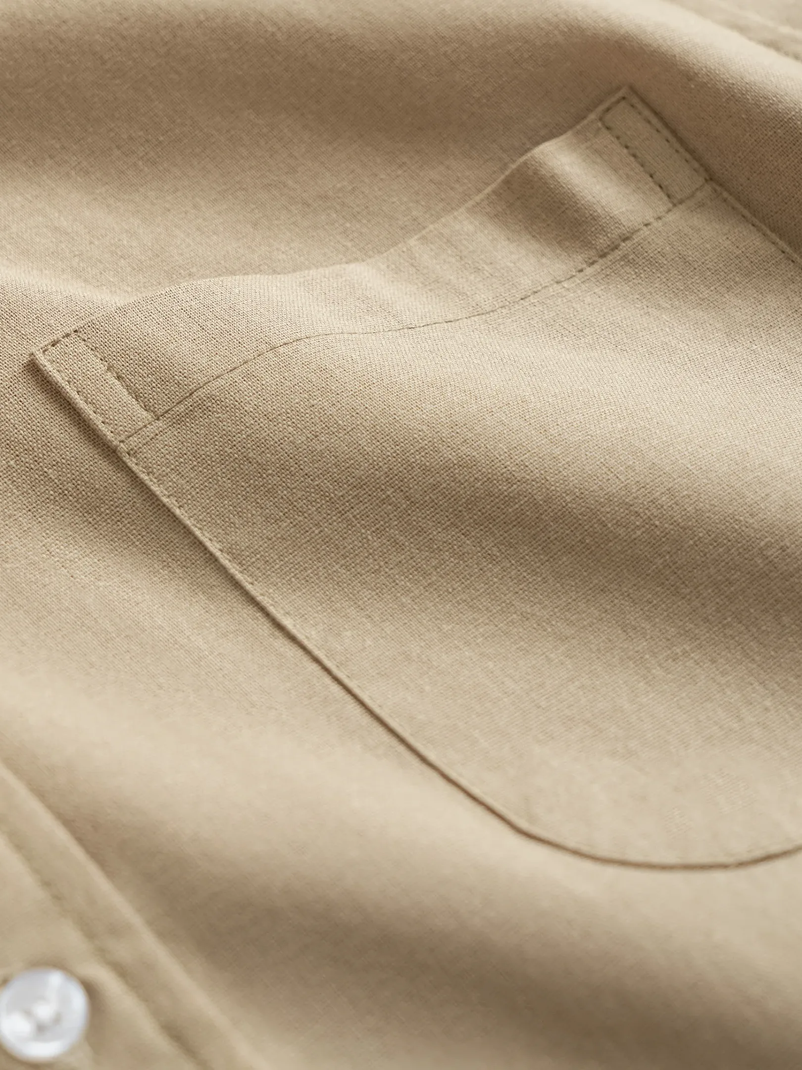 Ease Linen Shirt Mocca
