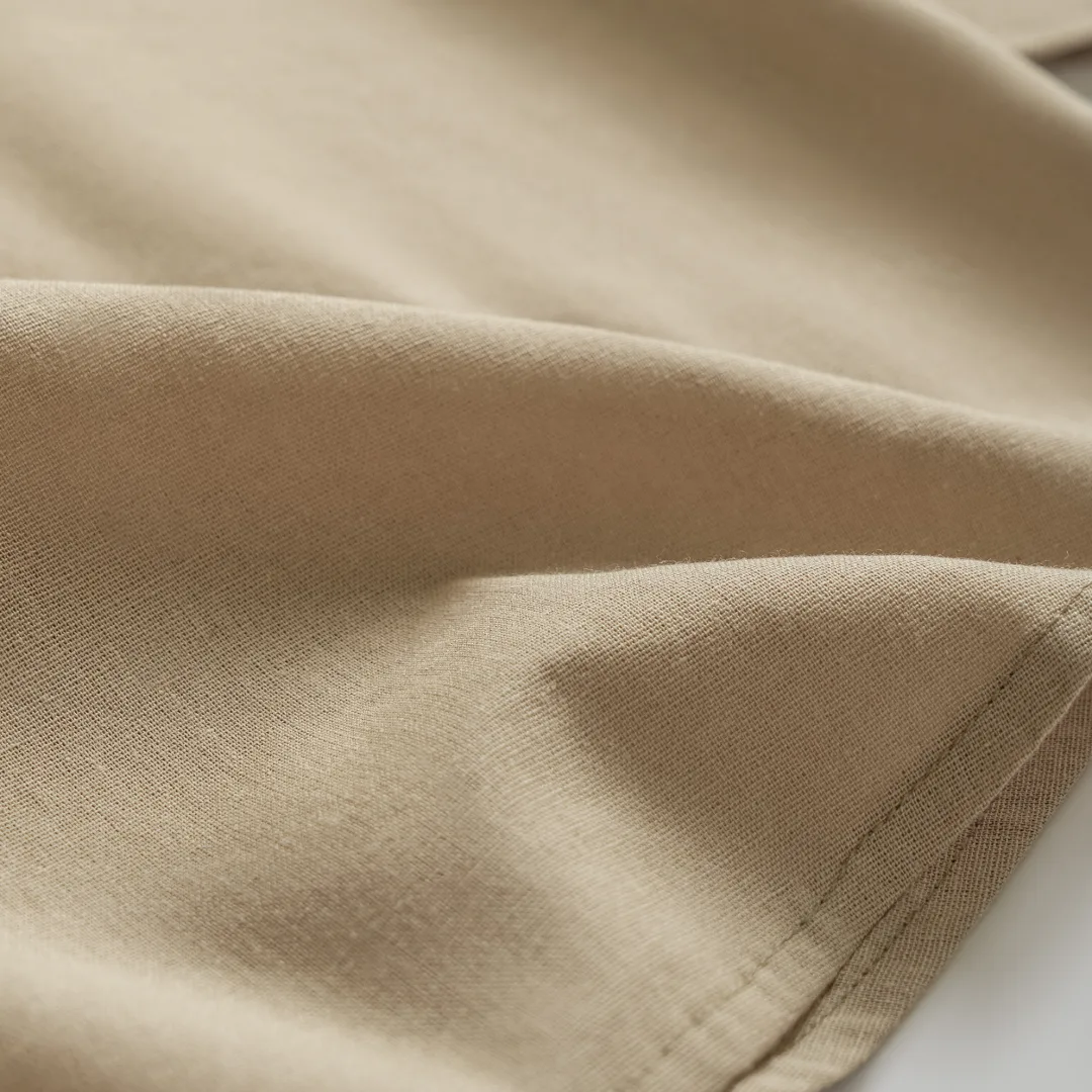 Ease Linen Shirt Mocca