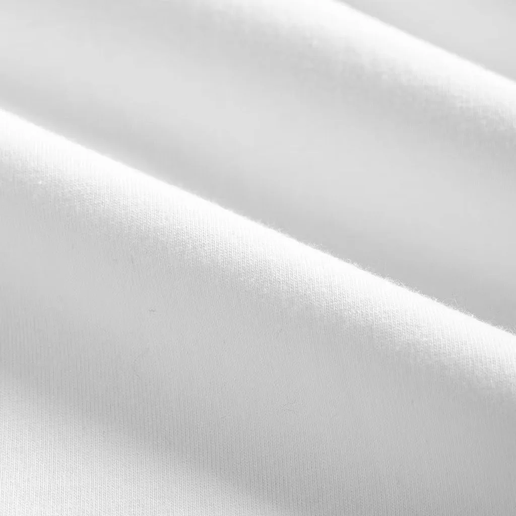 Crew White Tee