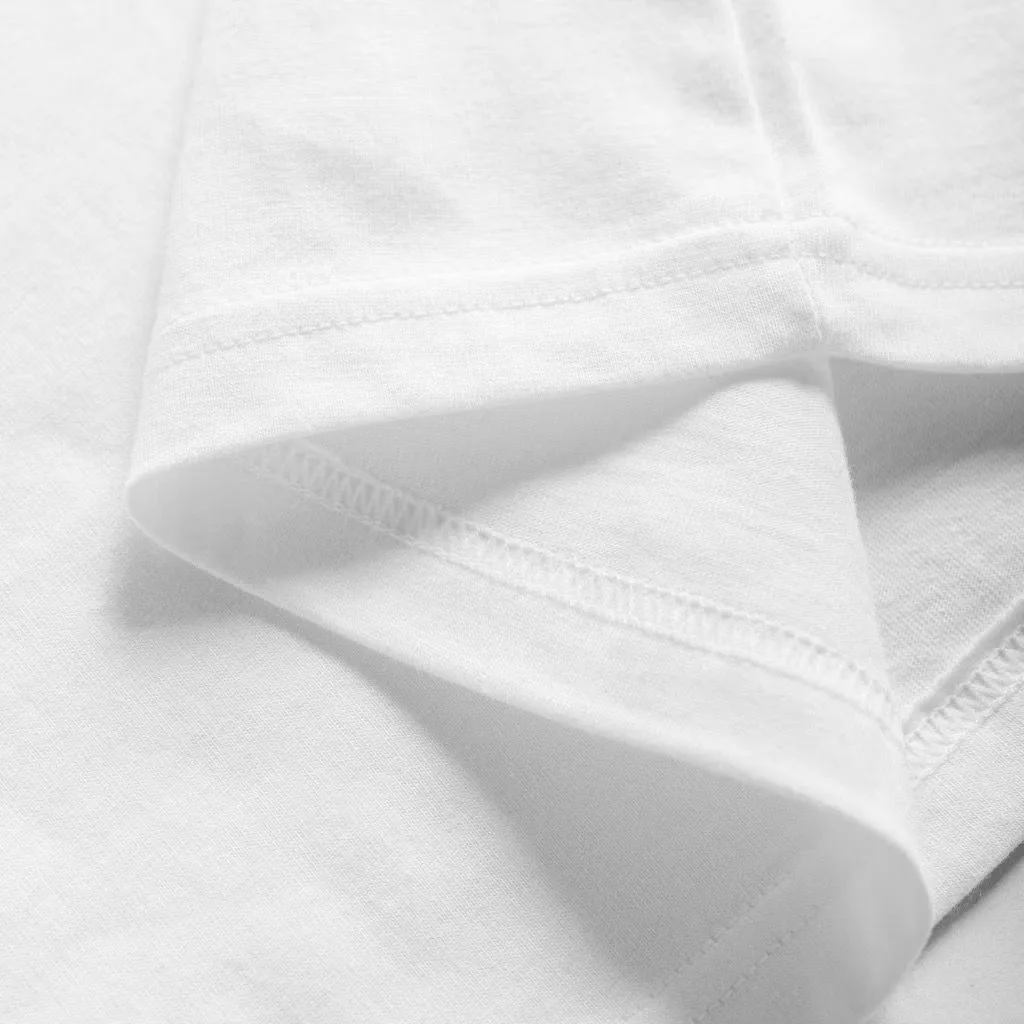 Crew White Tee