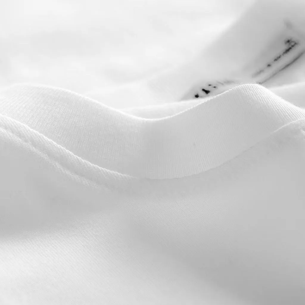 Crew White Tee