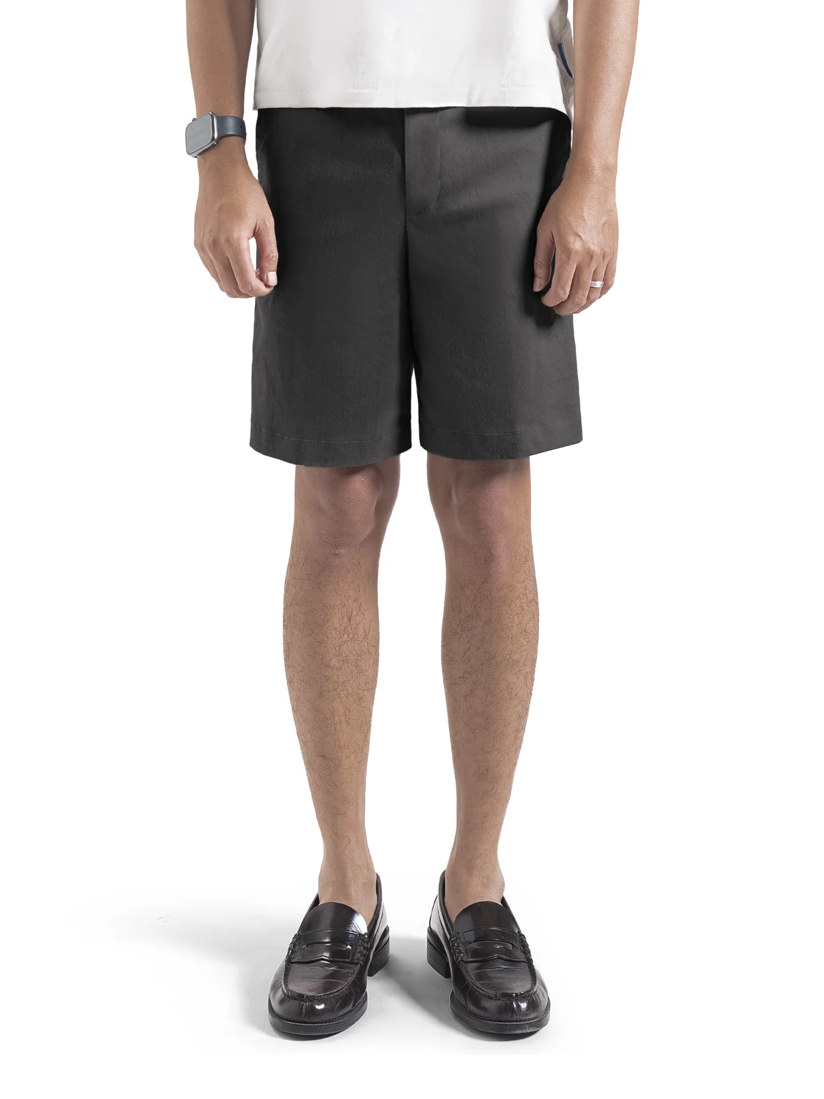 Dark Grey Chino Short