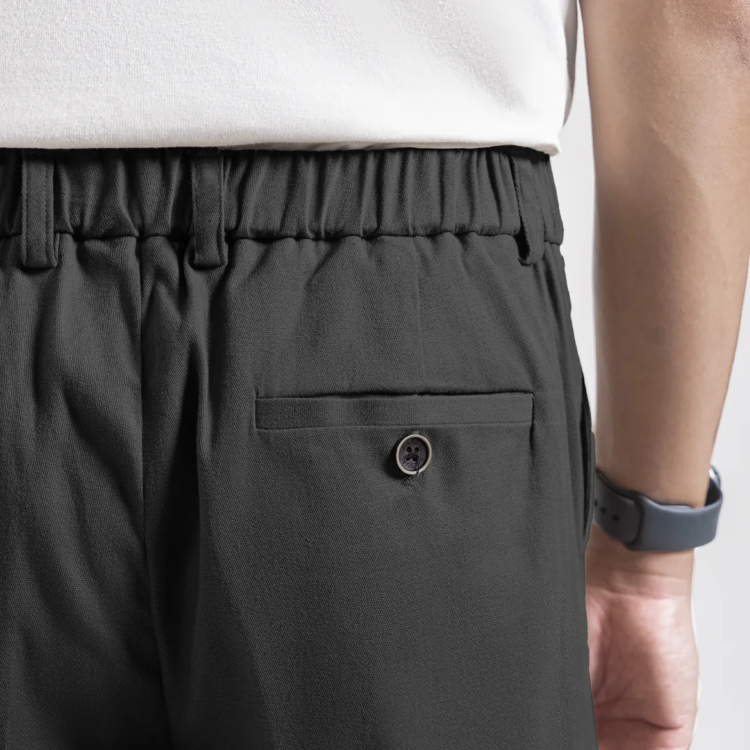 Dark Grey Chino Short