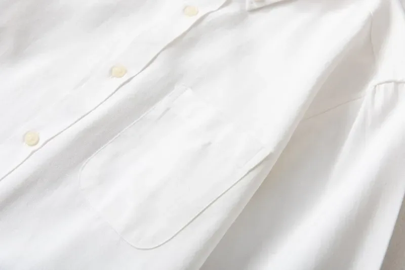 Basic Oxford White Shirt