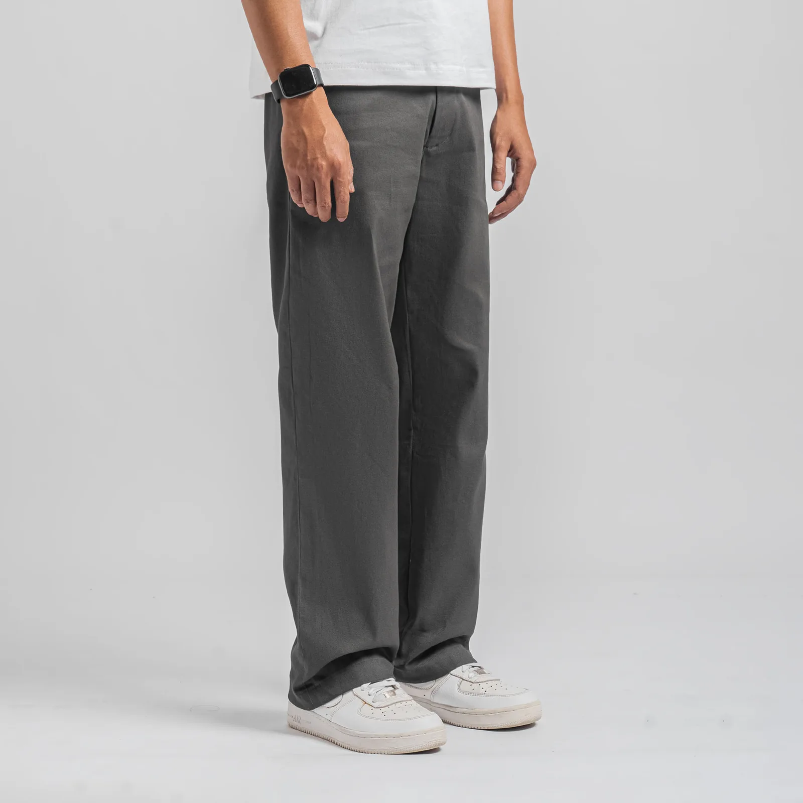 Dark Grey Chino Workpant