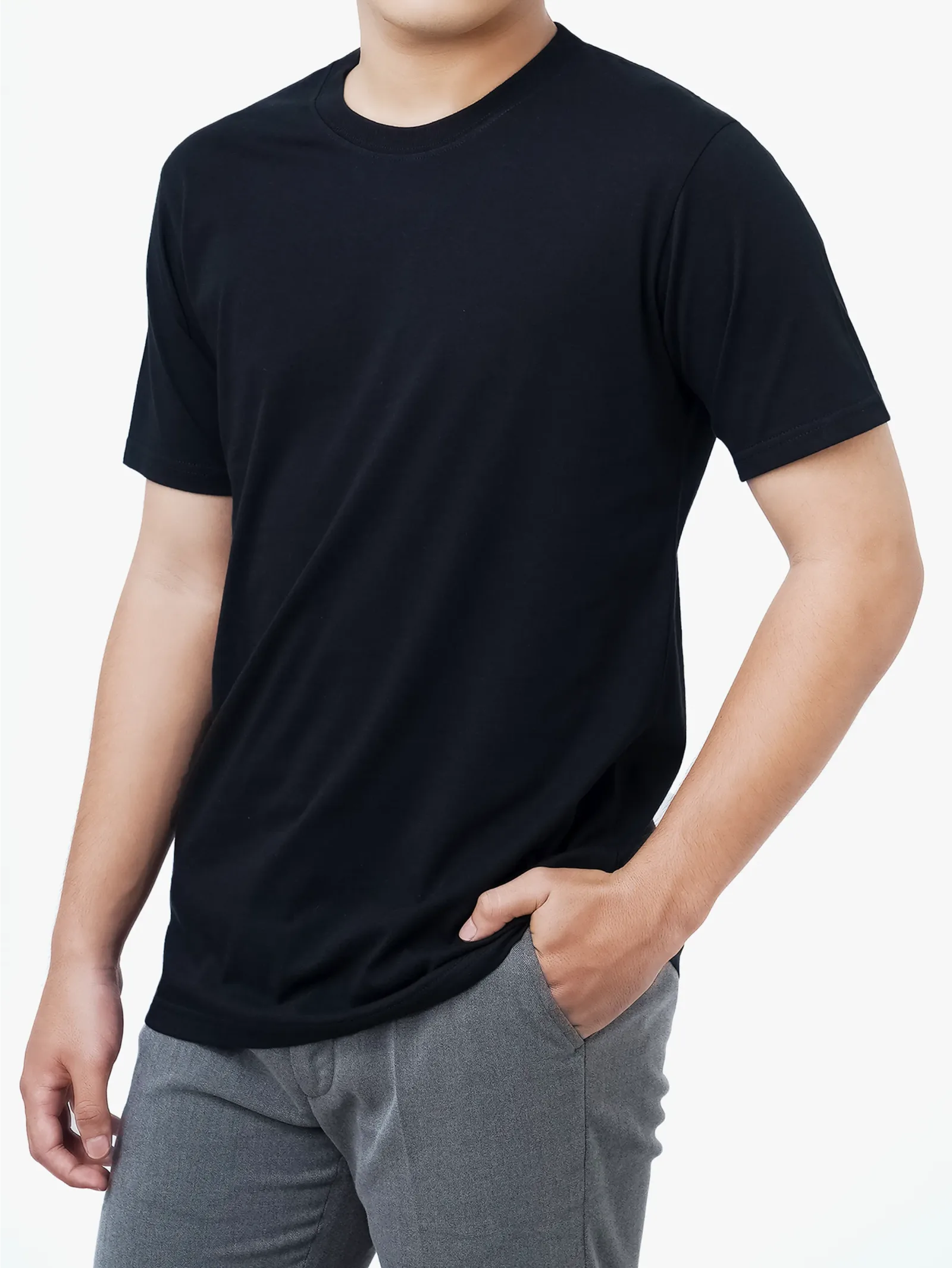 Crew Black Tee