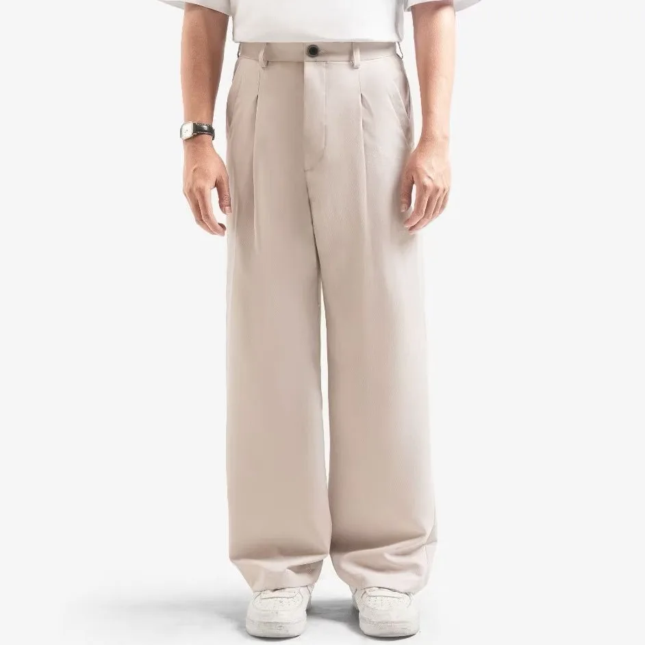 Cream Prime Wide Pant