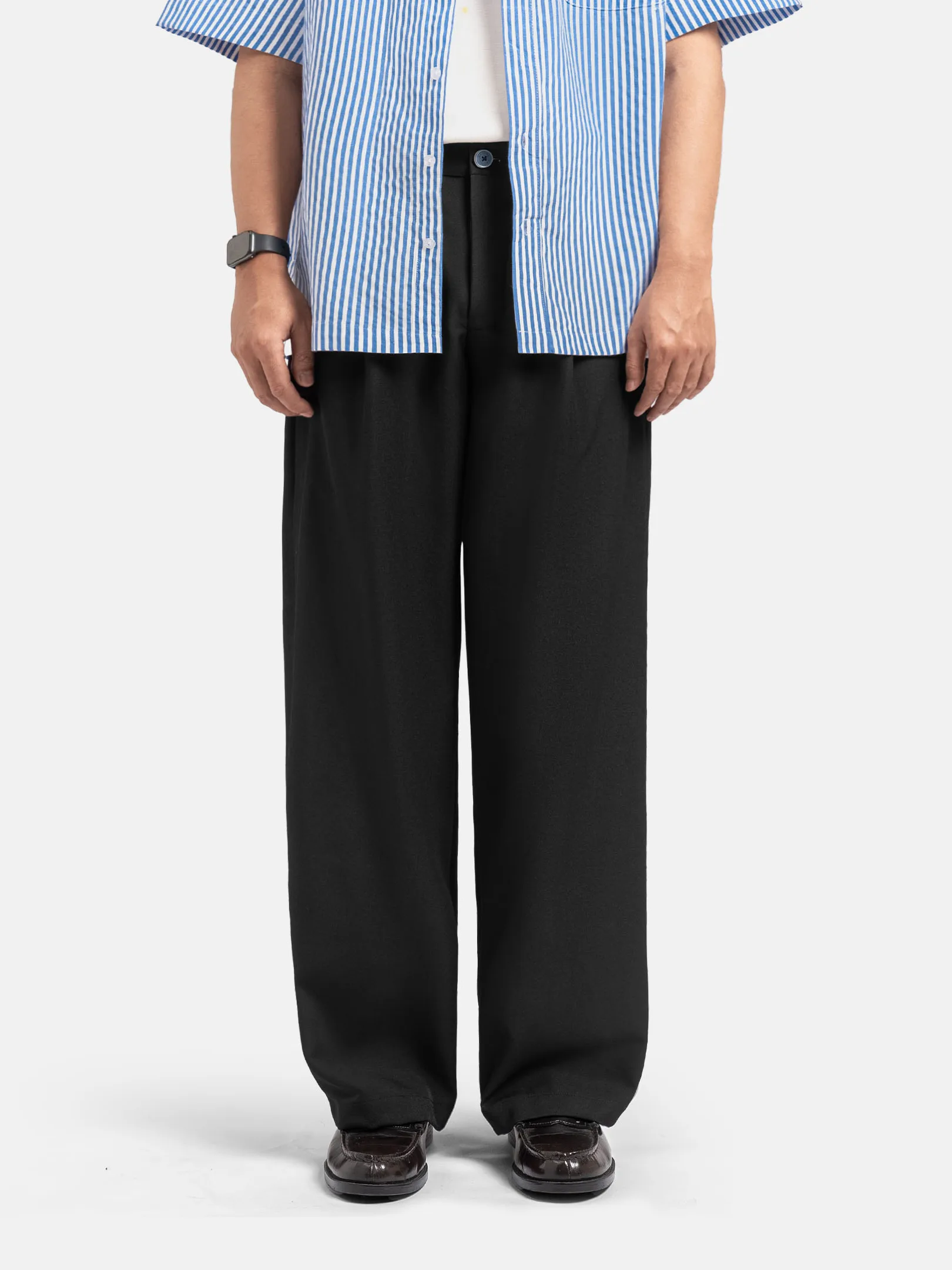 Black Prime Wide Pant