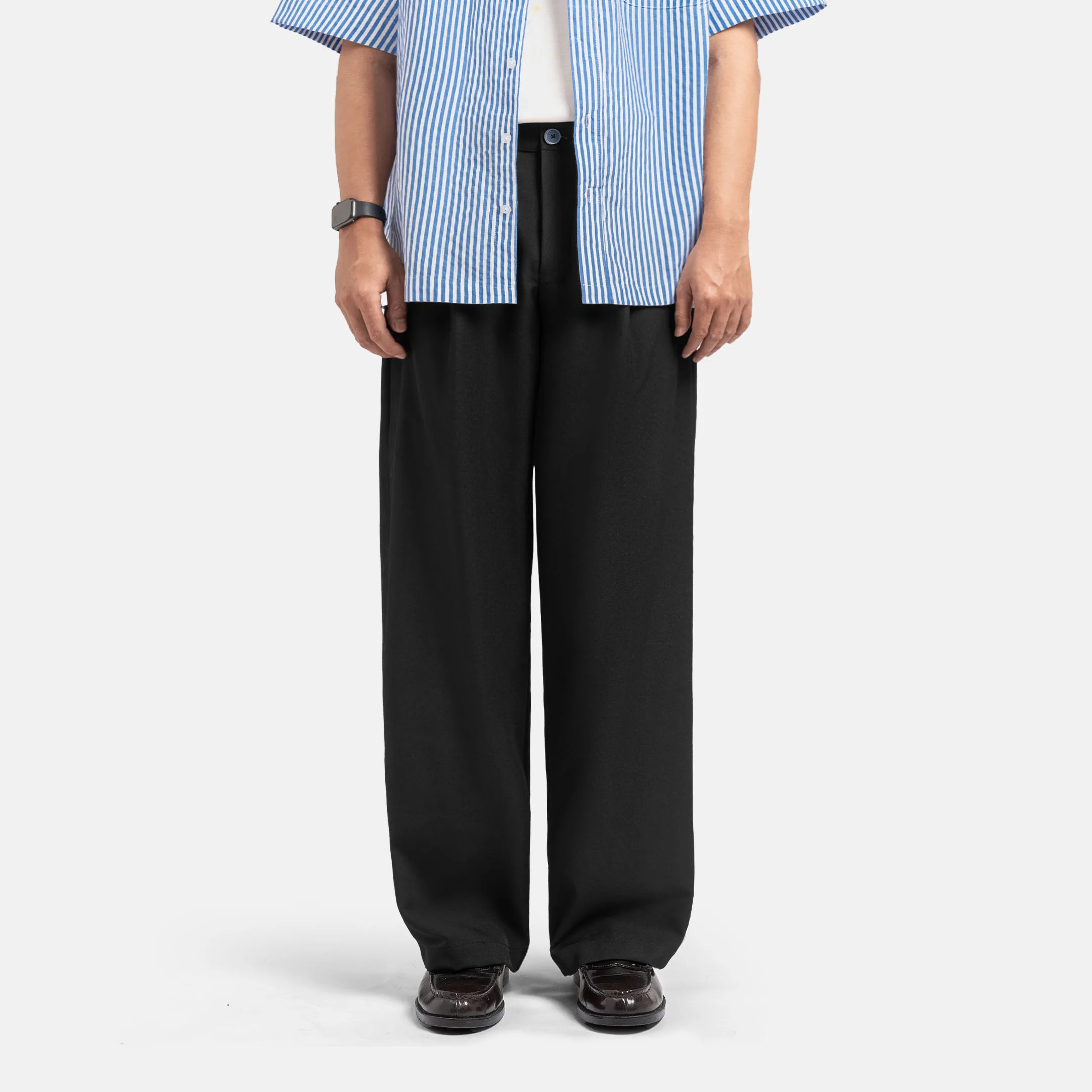 Black Prime Wide Pant