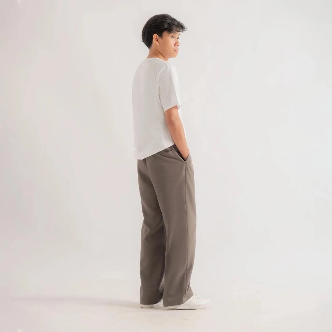Sage Brown Prime Wide Pant