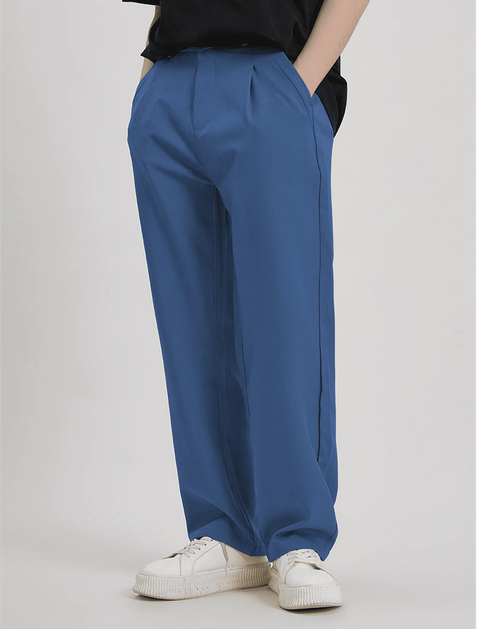 Royal Blue Prime Wide Pant