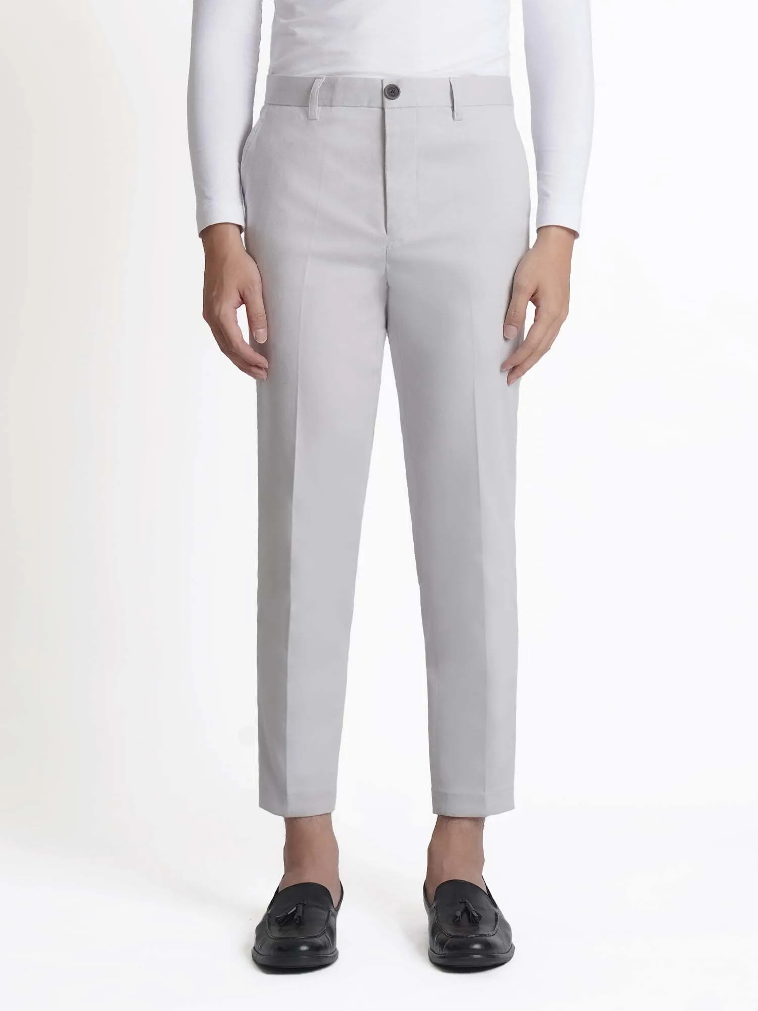 Silver Grey Ankle Fino