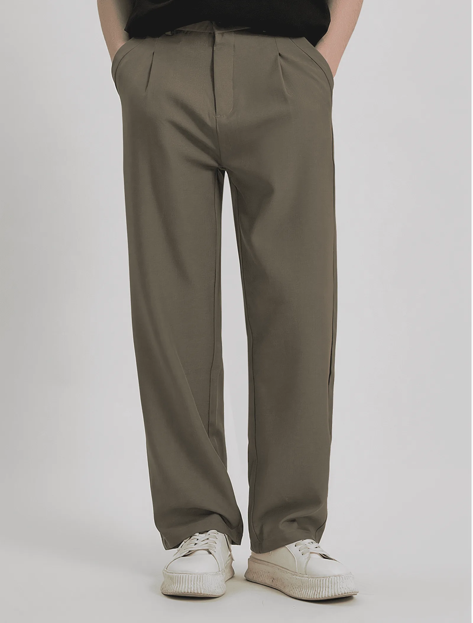 Sage Brown Prime Wide Pant