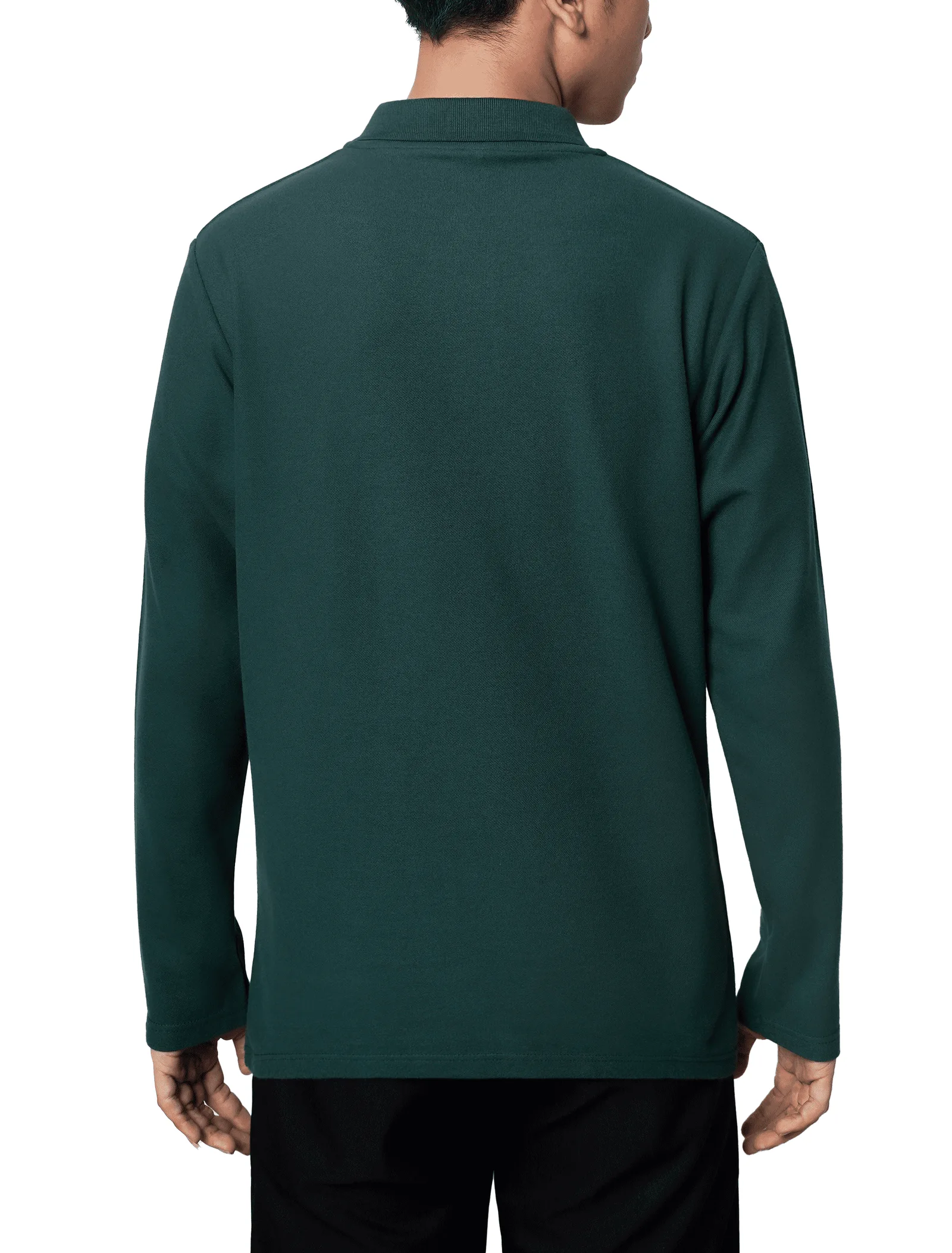 Panjang Rise Polo Dark Green