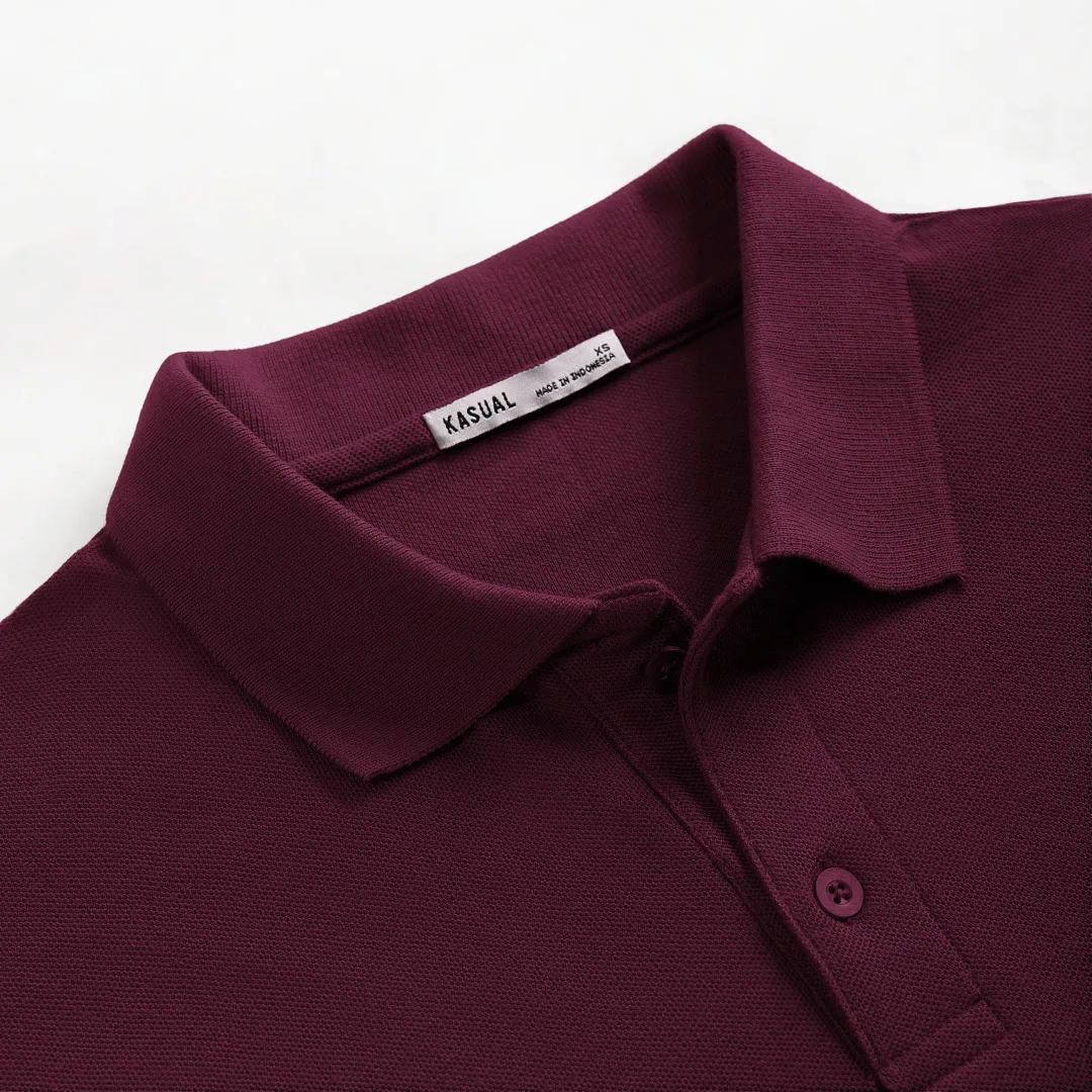 Rise Polo Burgundy