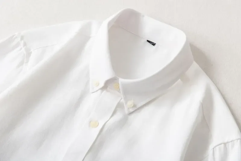 Basic Oxford White Shirt