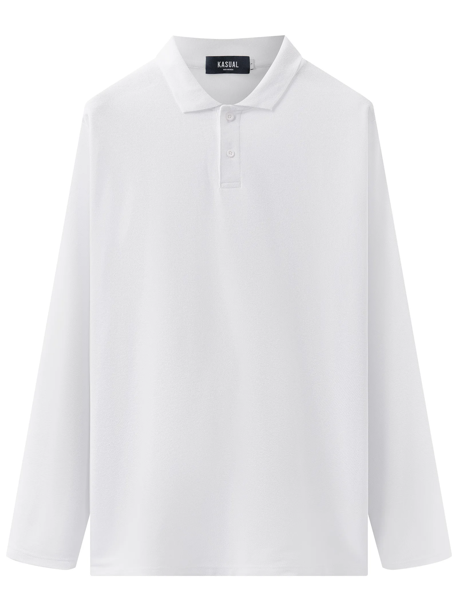 Panjang Rise Polo White