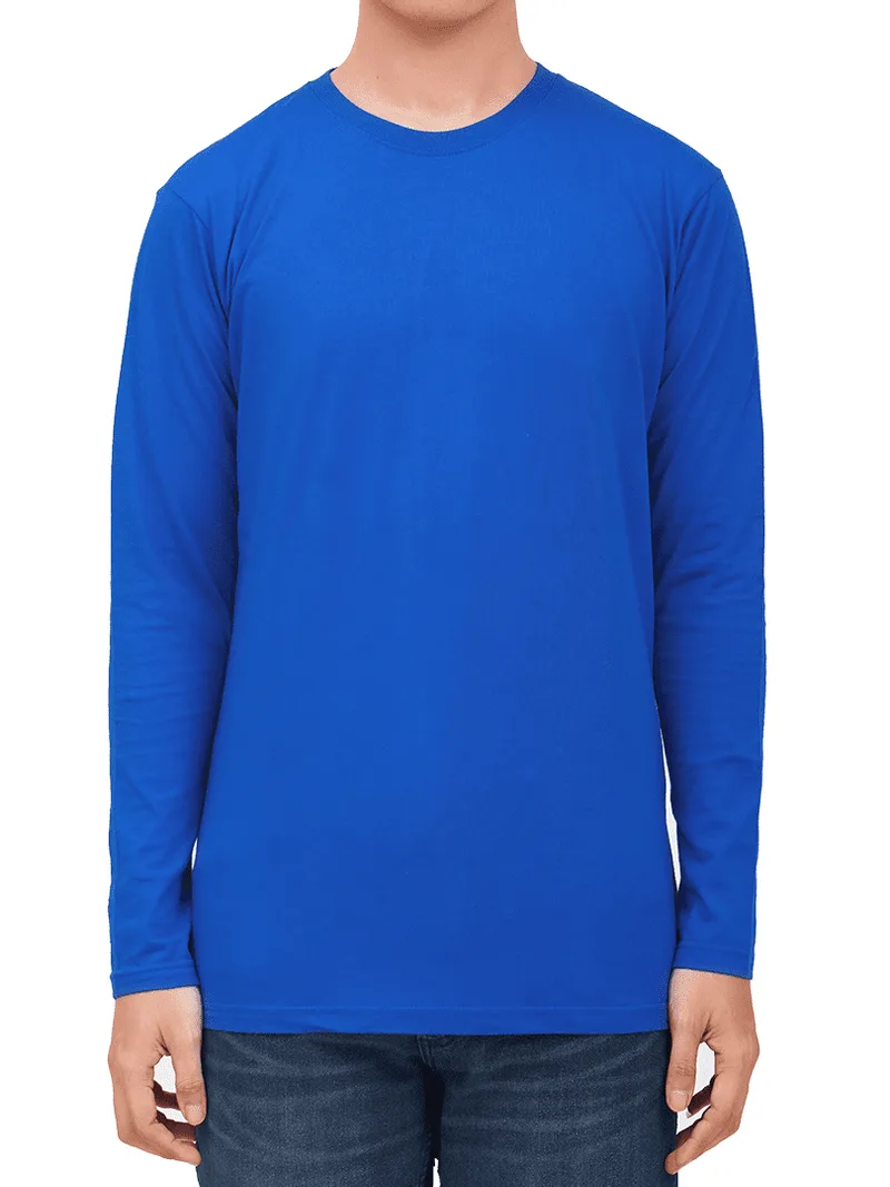 Long Crew Royal Blue Tee