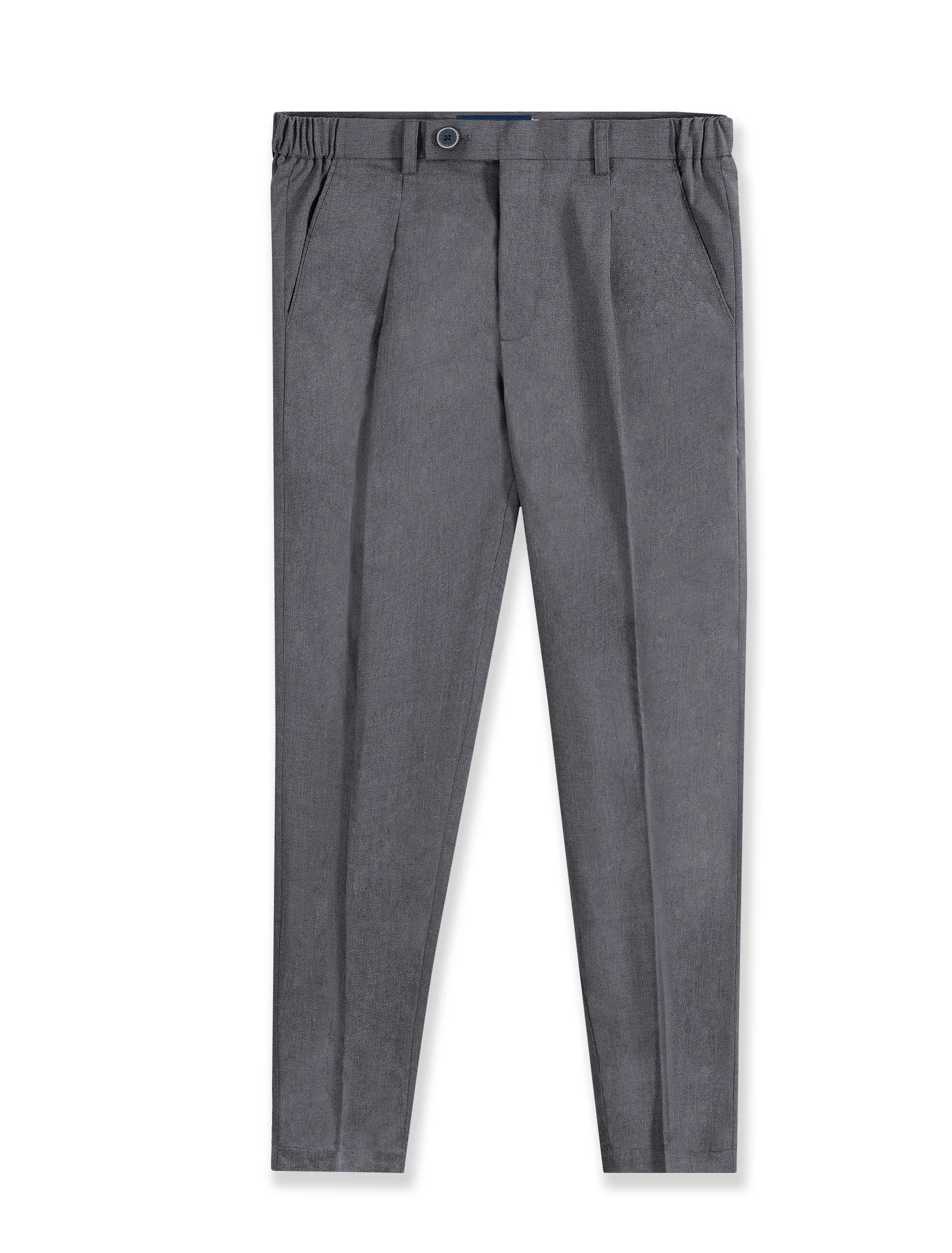 Grey Smart Waist Ankle Pant