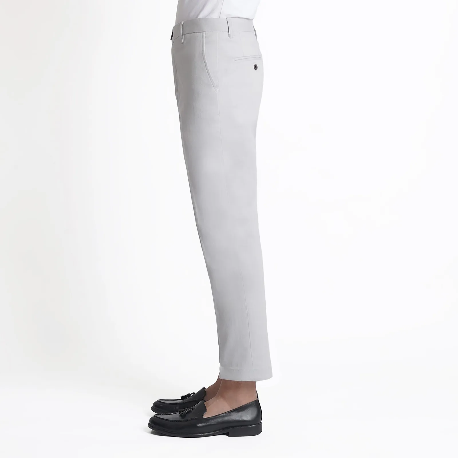 Silver Grey Ankle Fino