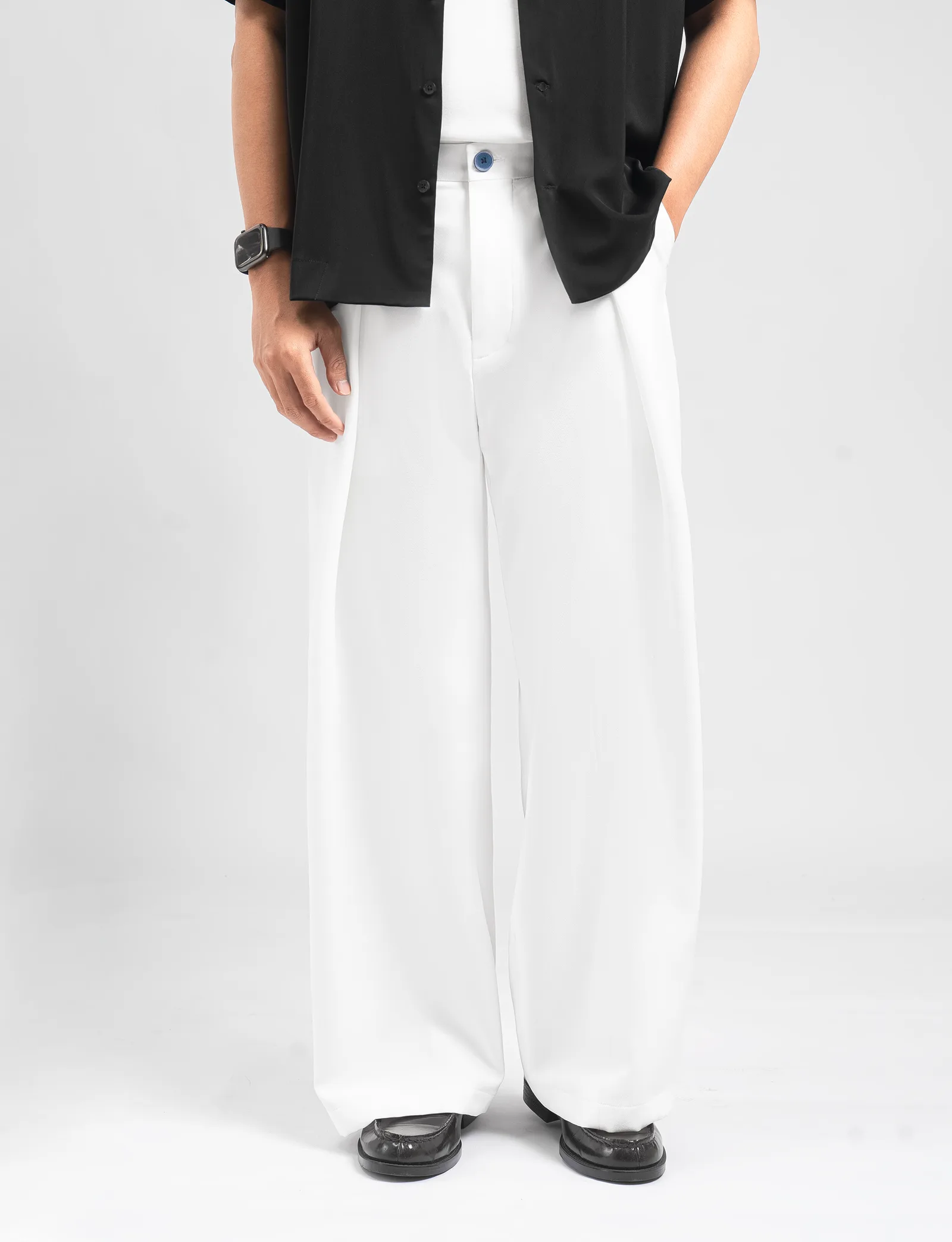 White City Loose Wide Pant