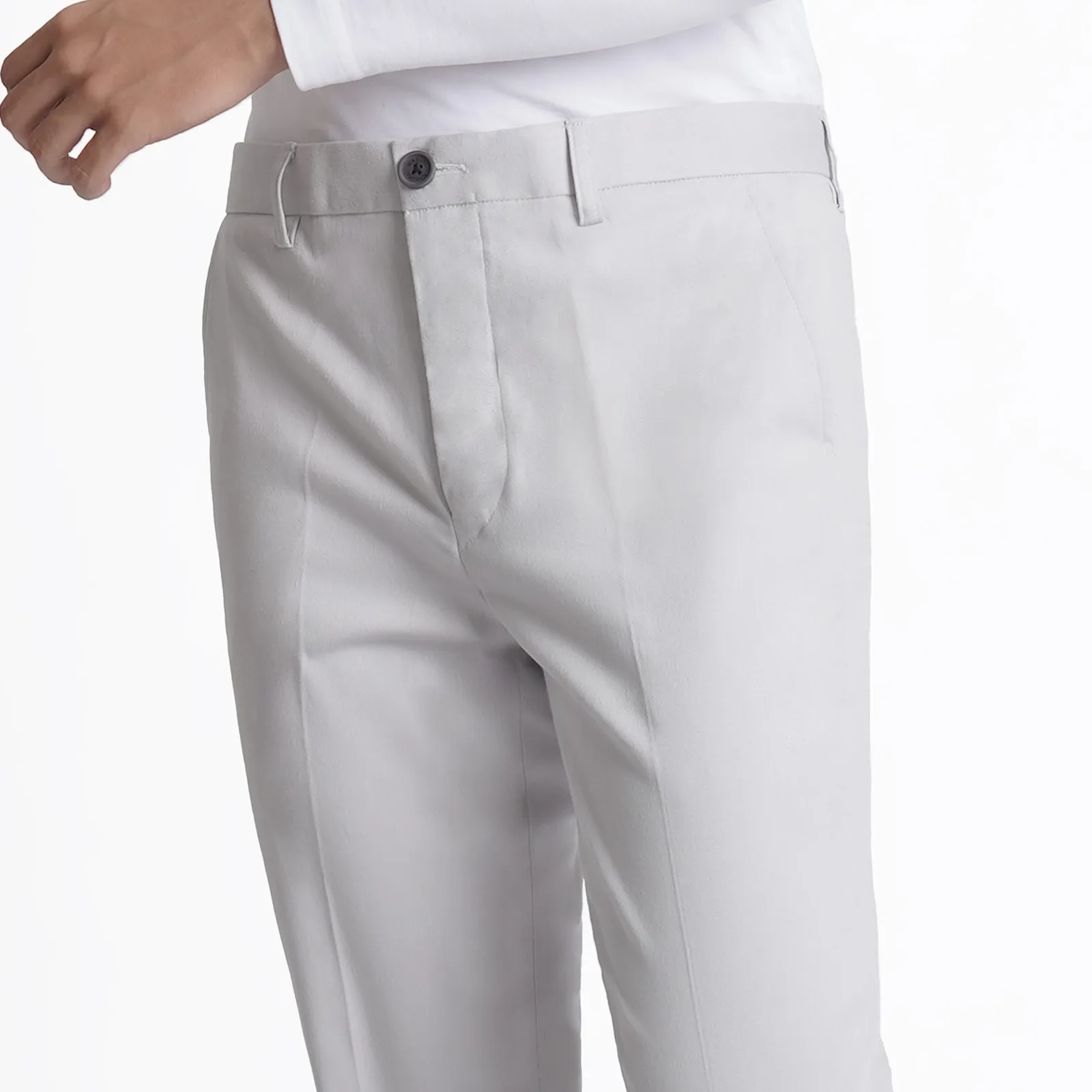 Silver Grey Ankle Fino